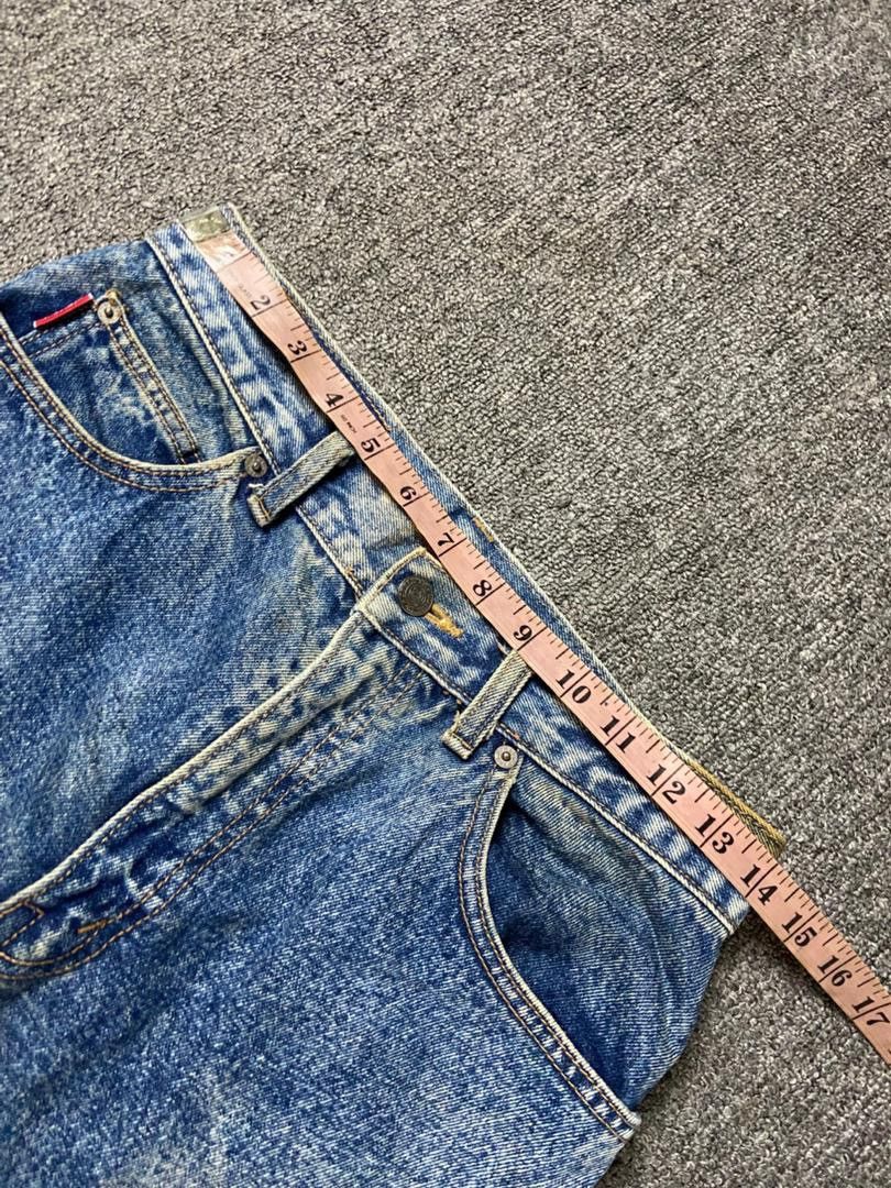 Japanese Brand Vintage G.L. Heart Acid Wash Denim Jeans (197) Size US 28 / EU 44 - 7 Thumbnail
