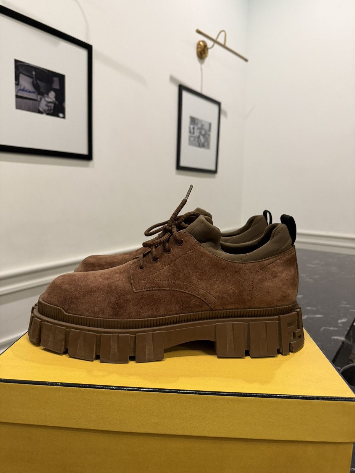 Fendi Fendi Force Derby Size US 12 / EU 45 - 3 Thumbnail