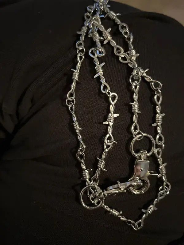 Jewelry Wire Barbed Belt Chain Size ONE SIZE - 3 Thumbnail