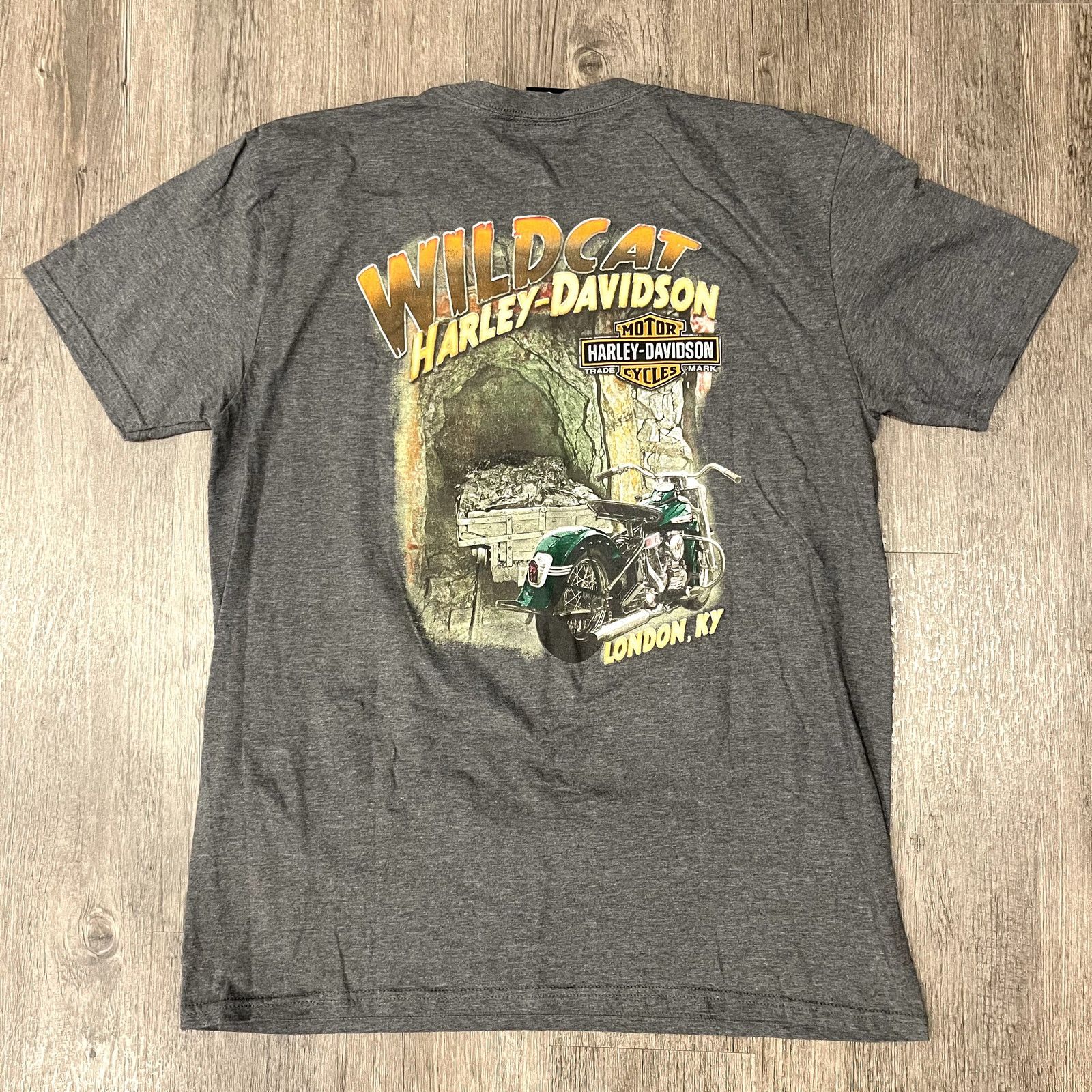Harley Davidson Vintage Harley Davidson Wildcat London KY T-Shirt Size US L / EU 52-54 / 3 - 1 Thumbnail