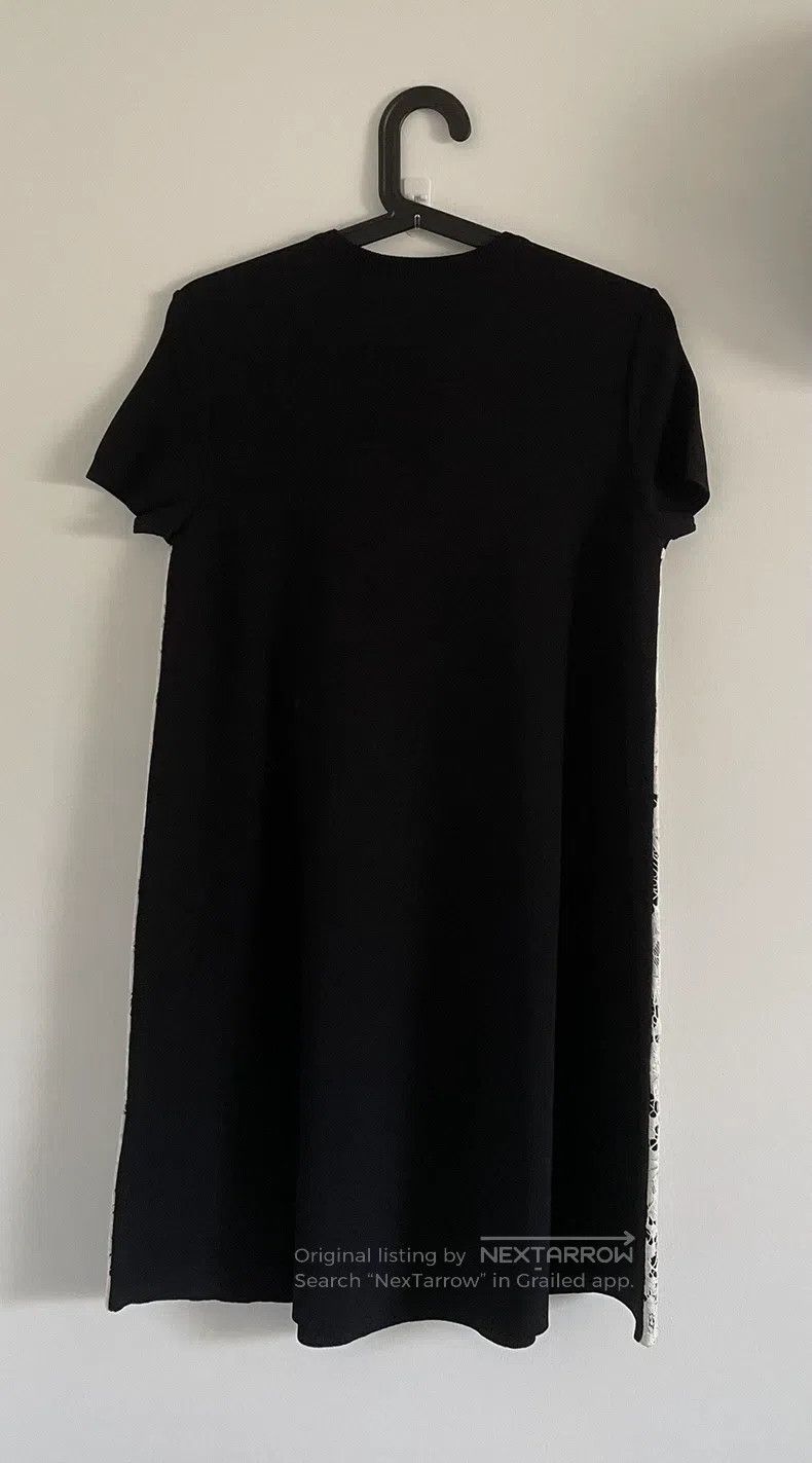 Valentino Valentino Black and white lace patchwork knitted dress Size M / US 6-8 / IT 42-44 - 2 Thumbnail