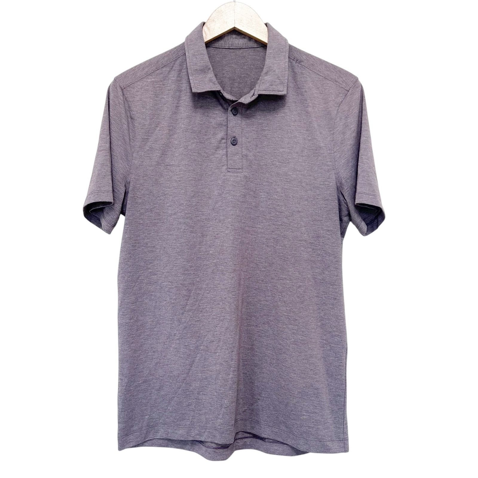 Lululemon Lululemon Purple/Gray Short Sleeve Polo Sz S Size US S / EU 44-46 / 1 - 2 Thumbnail