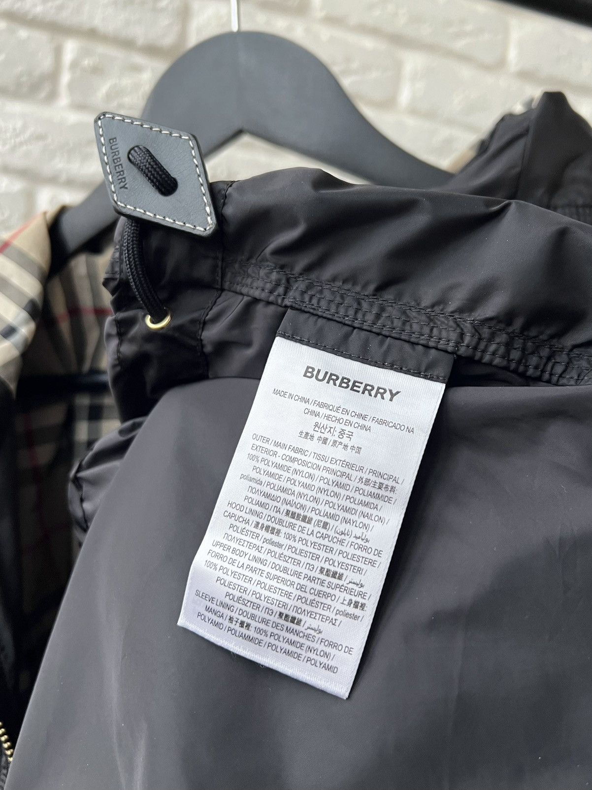 Burberry Burberry London Nylon Checked Zip Hooded Parka Jacket Size M / US 6-8 / IT 42-44 - 11 Thumbnail