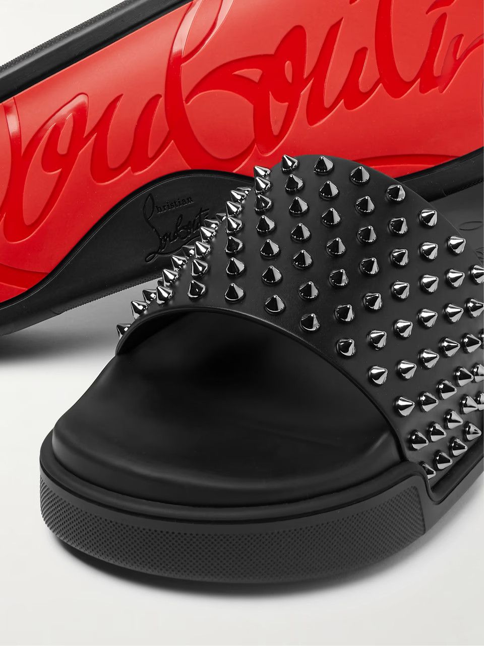 Christian Louboutin o1bcso1str1024 Sandal in Black Size US 10 / EU 43 - 5 Thumbnail