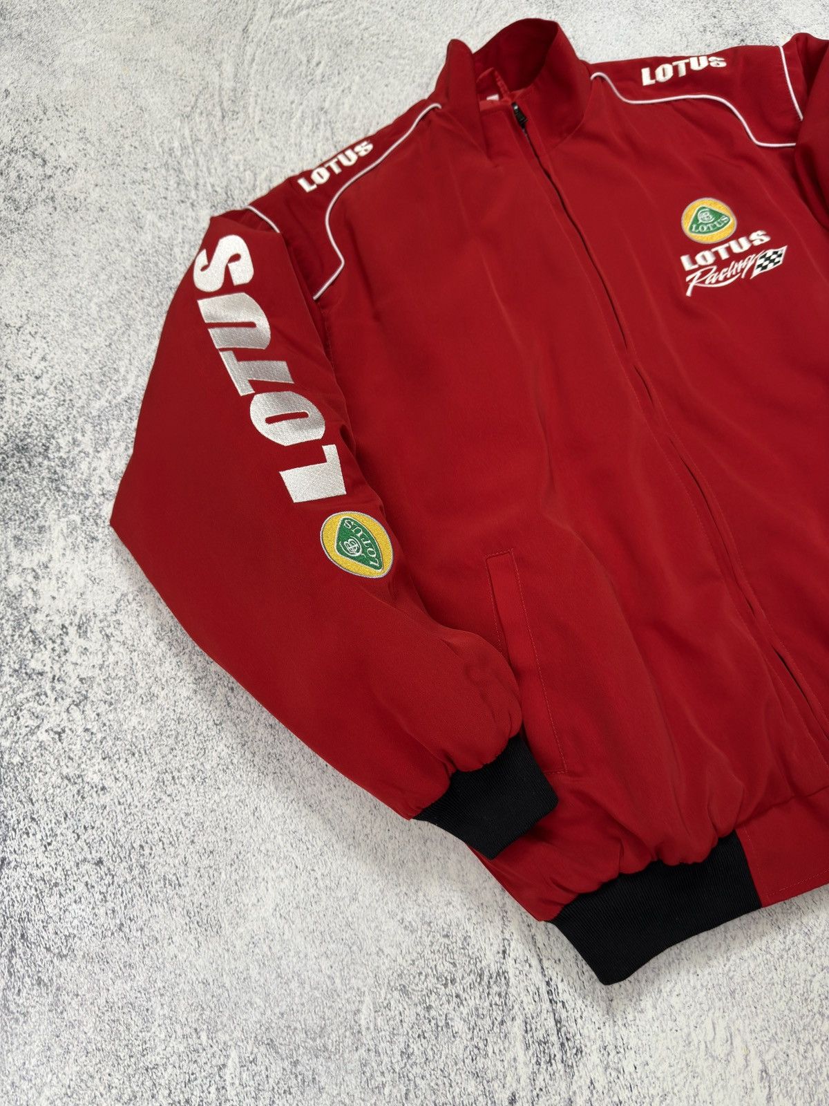 Formula 1 VTG Renault Lotus F1 Racing Team Bomber Jacket Motorsport Size US XL / EU 56 / 4 - 3 Thumbnail