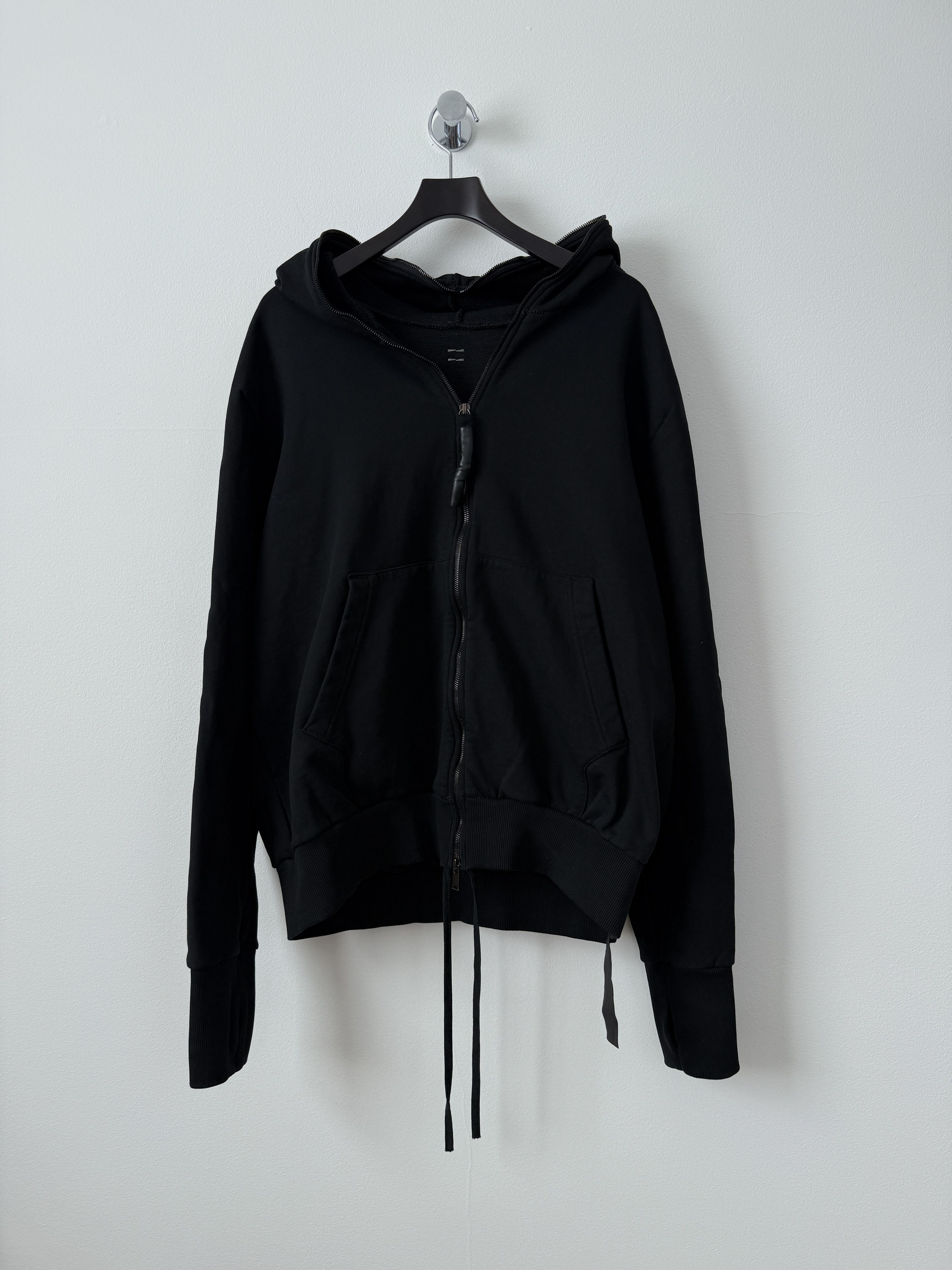 Isaac Sellam Experience Zippyhood Molleton Noir Hoodie Size US XL / EU 56 / 4 - 1 Thumbnail