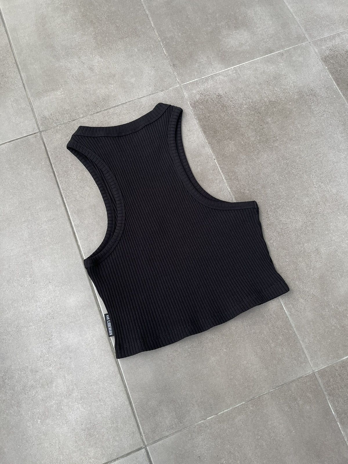 Han Kjobenhavn !DS! SS23 Han Kjobenhavn Cropped Racer Black Top Size US L / EU 52-54 / 3 - 13 Thumbnail
