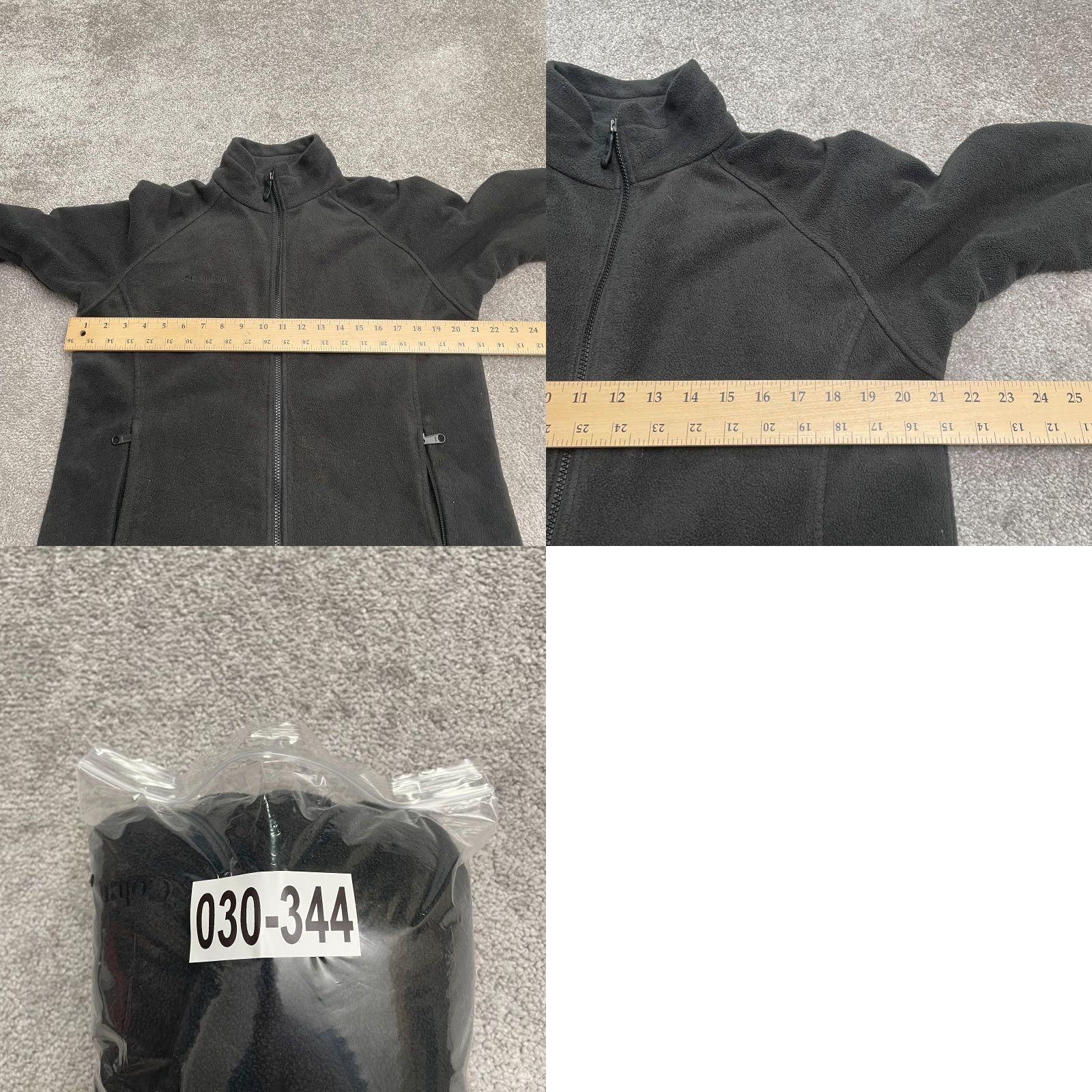 Vintage Columbia Jacket Womens Large Black Fleece Benton Springs Full Zip Outdoor Hiking Size L / US 10 / IT 46 - 9 Thumbnail
