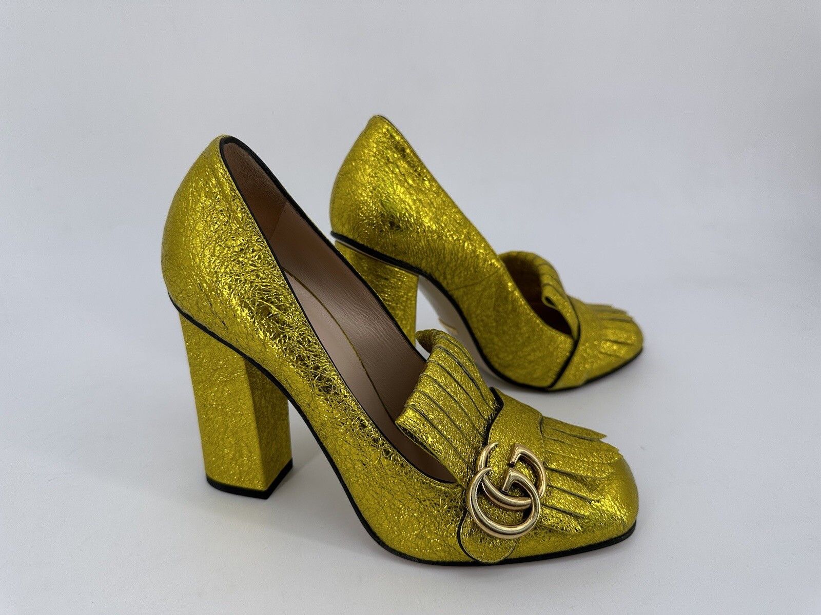 Gucci New Gucci Heels Pumps Size IT-39/US-9 Woman's Marmont Size US 9 / IT 39 - 1 Thumbnail
