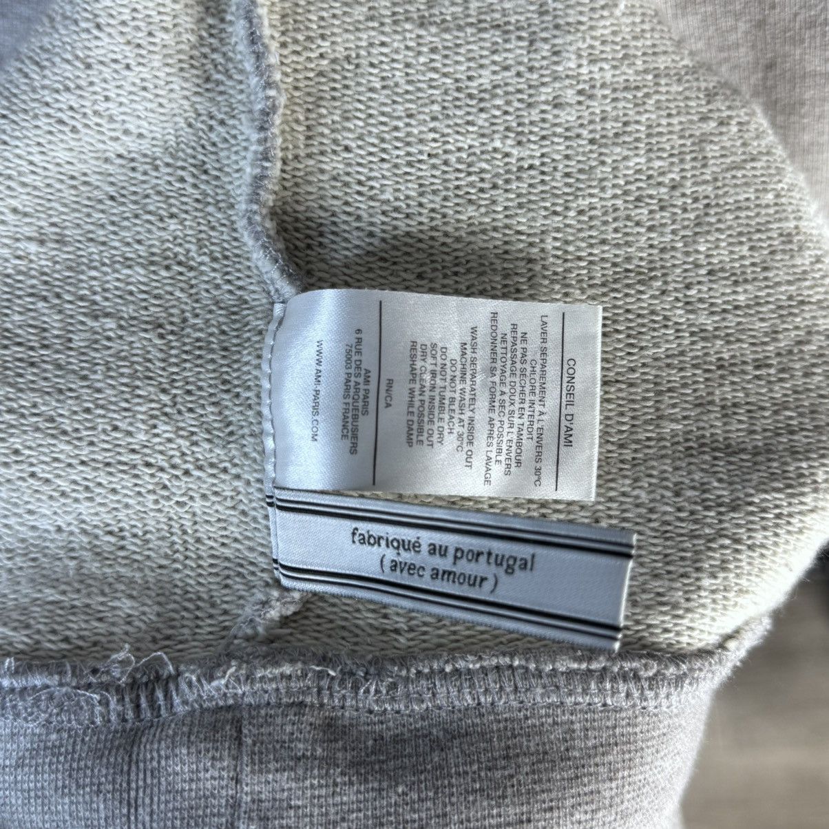 AMI AMI Alexandre Mattiussi Oversized Sweatshirt Logo Size L Size US L / EU 52-54 / 3 - 5 Thumbnail