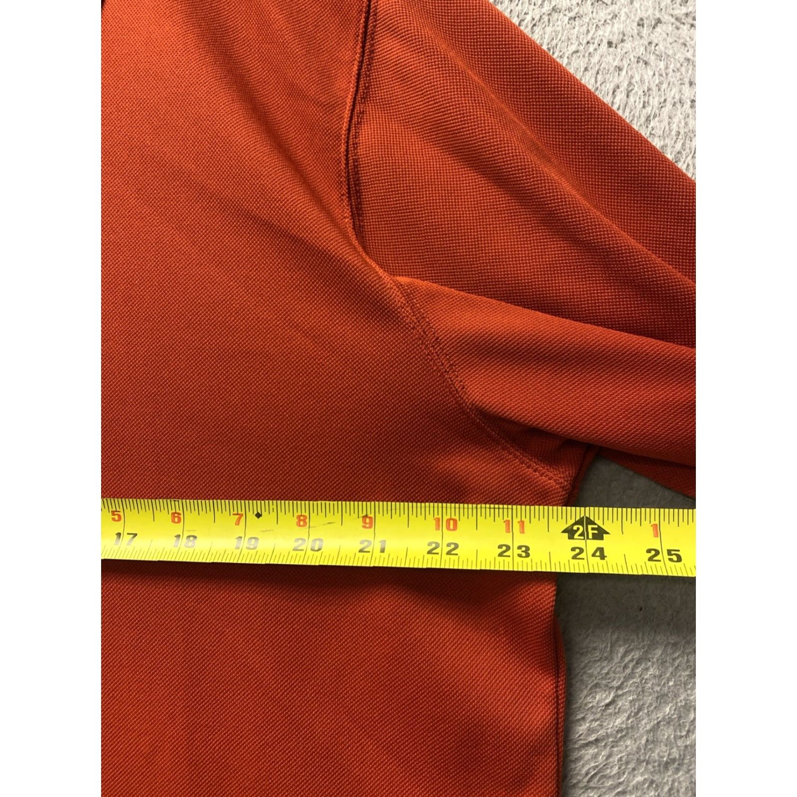 Eddie Bauer Eddie Bauer Polo Shirt Mens Large Fire Brick Collared Short Sleeve - 13910 Regular knit Polyester Outdoor Classic Retro Size US L / EU 52-54 / 3 - 4 Thumbnail