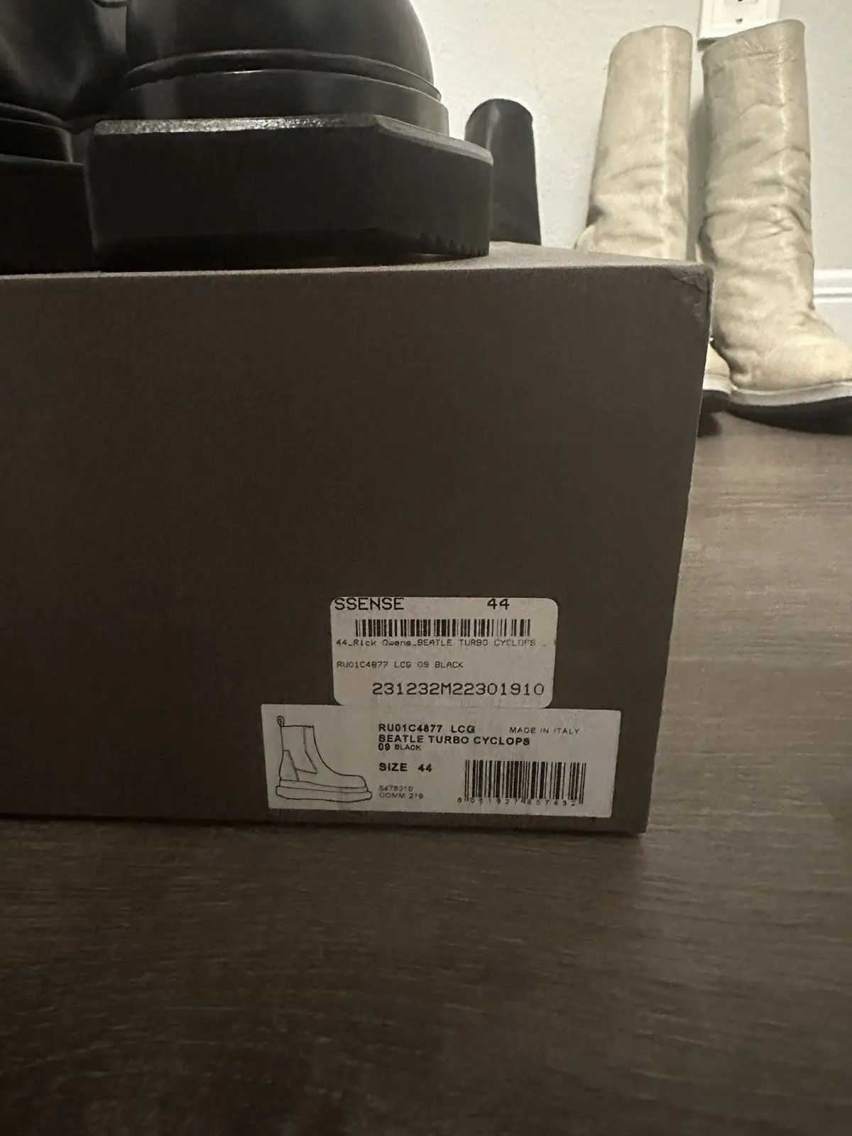 Rick Owens Rick Owens Beatle Turbo Cyclops Boots Size US 11 / EU 44 - 8 Thumbnail
