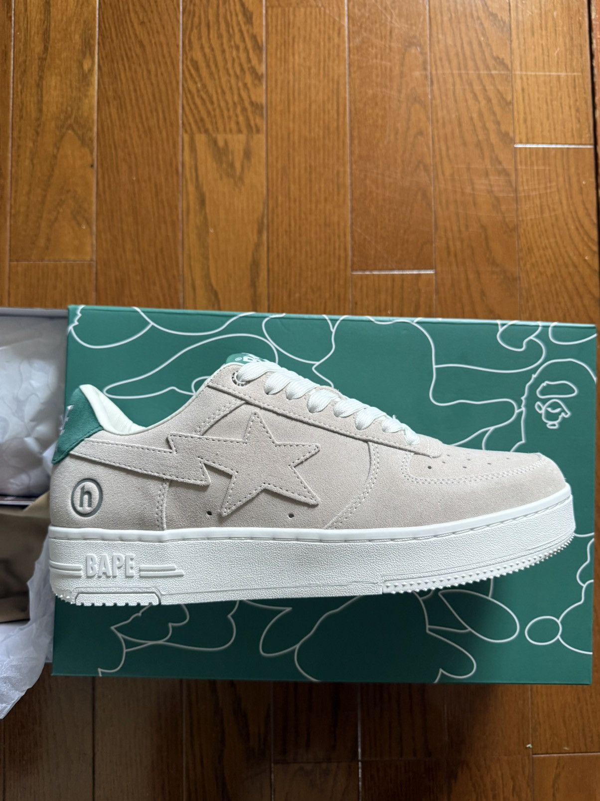 Bape Hidden X HIDDEN NY Nubuck Suede Bapesta Size US 10 / EU 43 - 1 Thumbnail