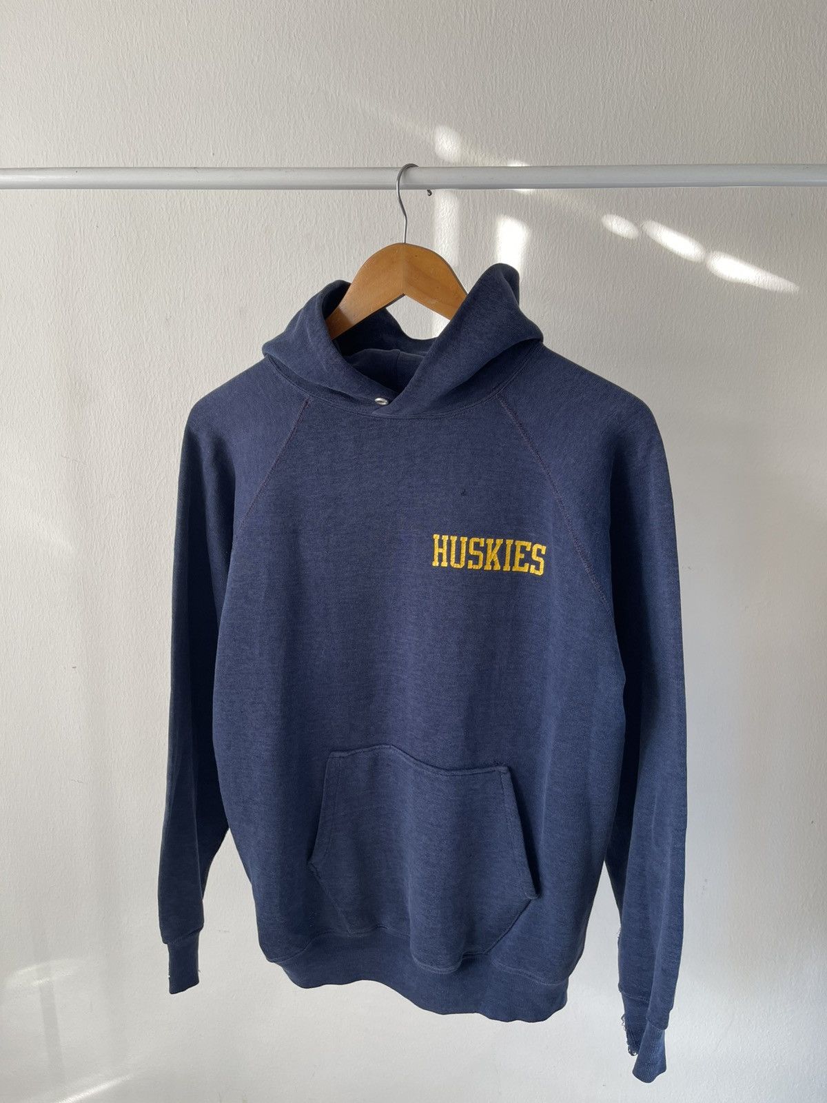 Champion × Vintage Vintage Huskies Washington Distressed Hoodie Size US M / EU 48-50 / 2 - 4 Thumbnail