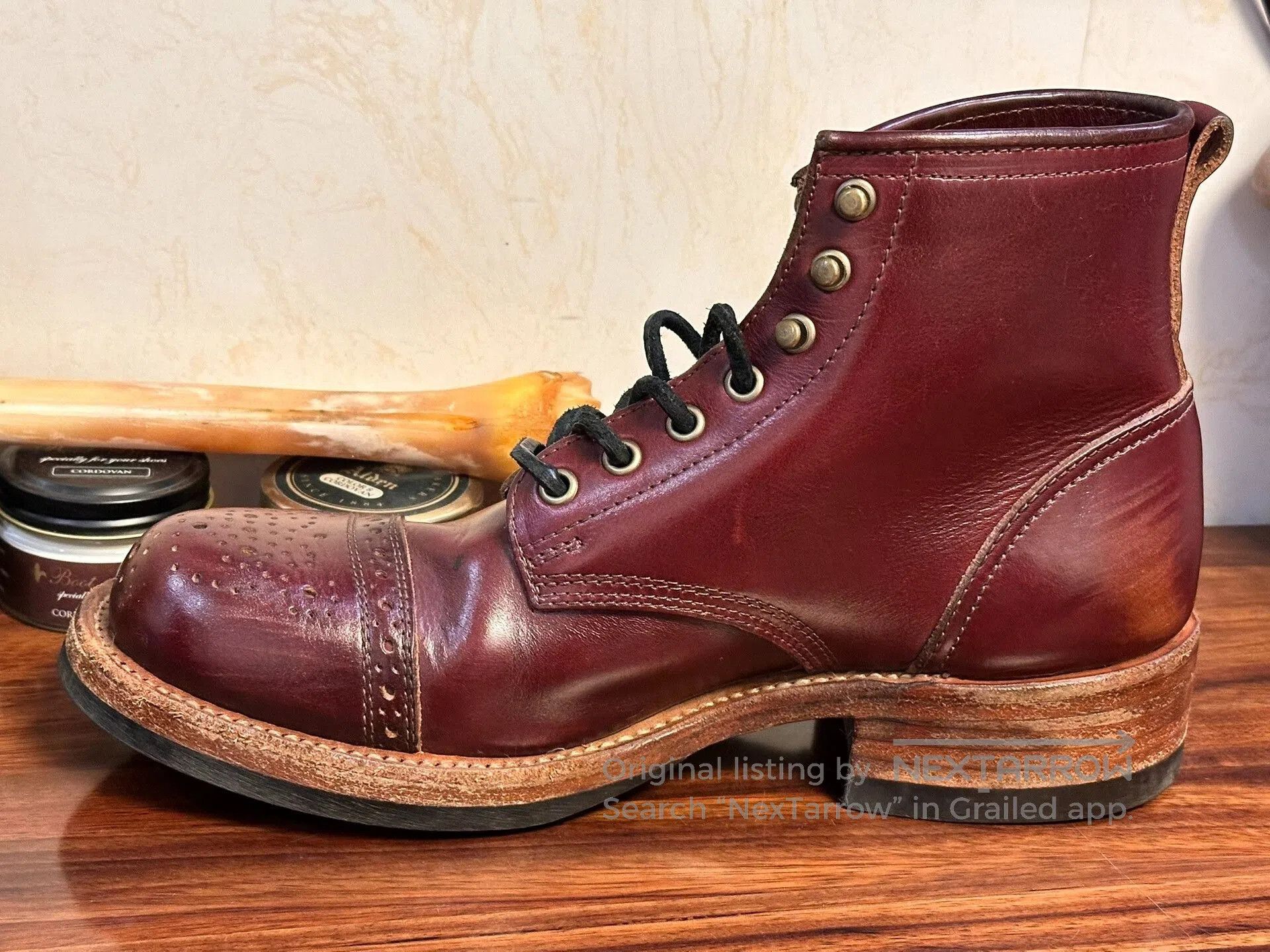 Other American Julian Paratrooper Boots Bowery. Size US 8.5 / EU 41-42 - 4 Thumbnail