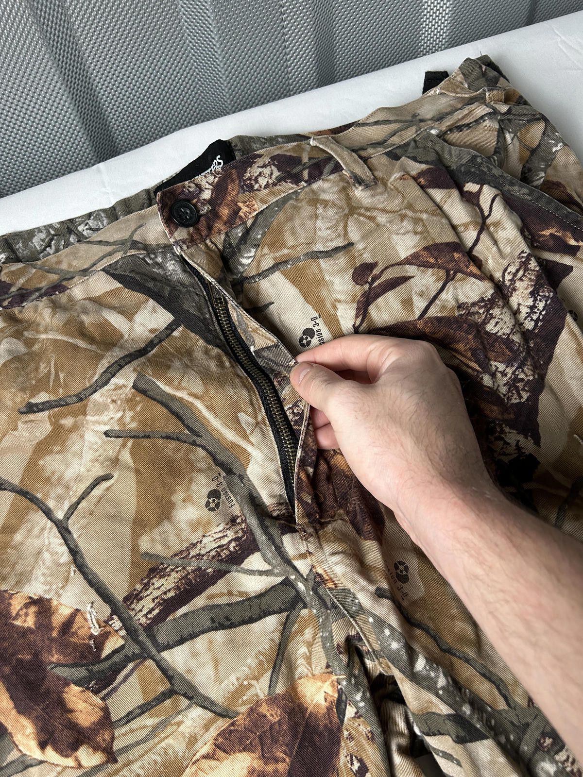 Realtree Real Tree Camo Heavyweight Cargo Trousers Hunting Hiking Size US 36 / EU 52 - 3 Thumbnail
