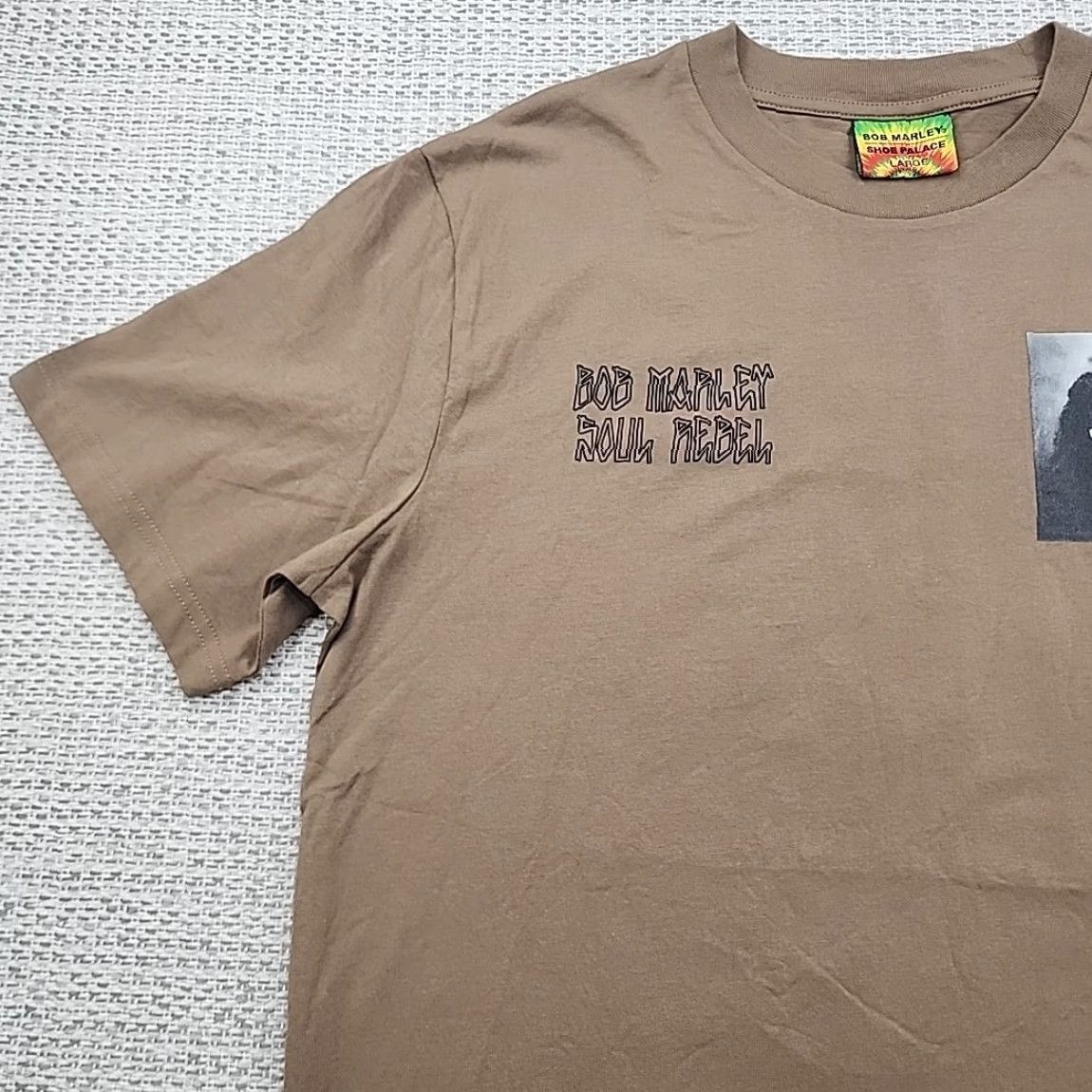 Vintage Bob Marley Shoe Palace Soul Rebel T Shirt Mens L Embossed Logo On Back Size US L / EU 52-54 / 3 - 5 Thumbnail