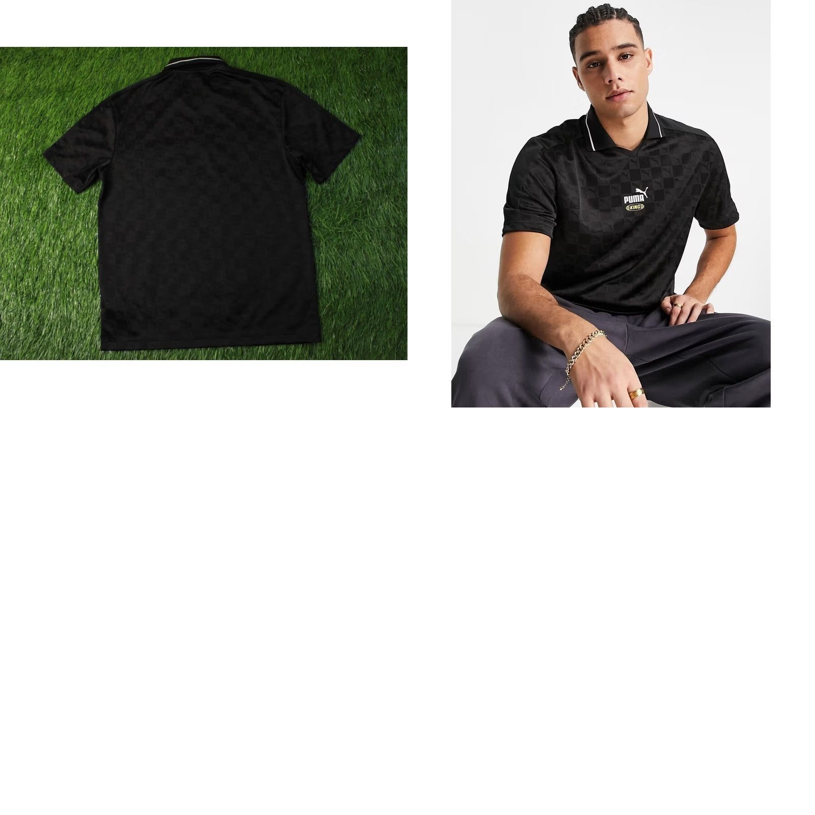 Puma PUMA Polo Short Sleeve Shirt Men S Black White Original 2020 Casual Jersey Logo Polo Shirt Size US S / EU 44-46 / 1 - 8 Thumbnail