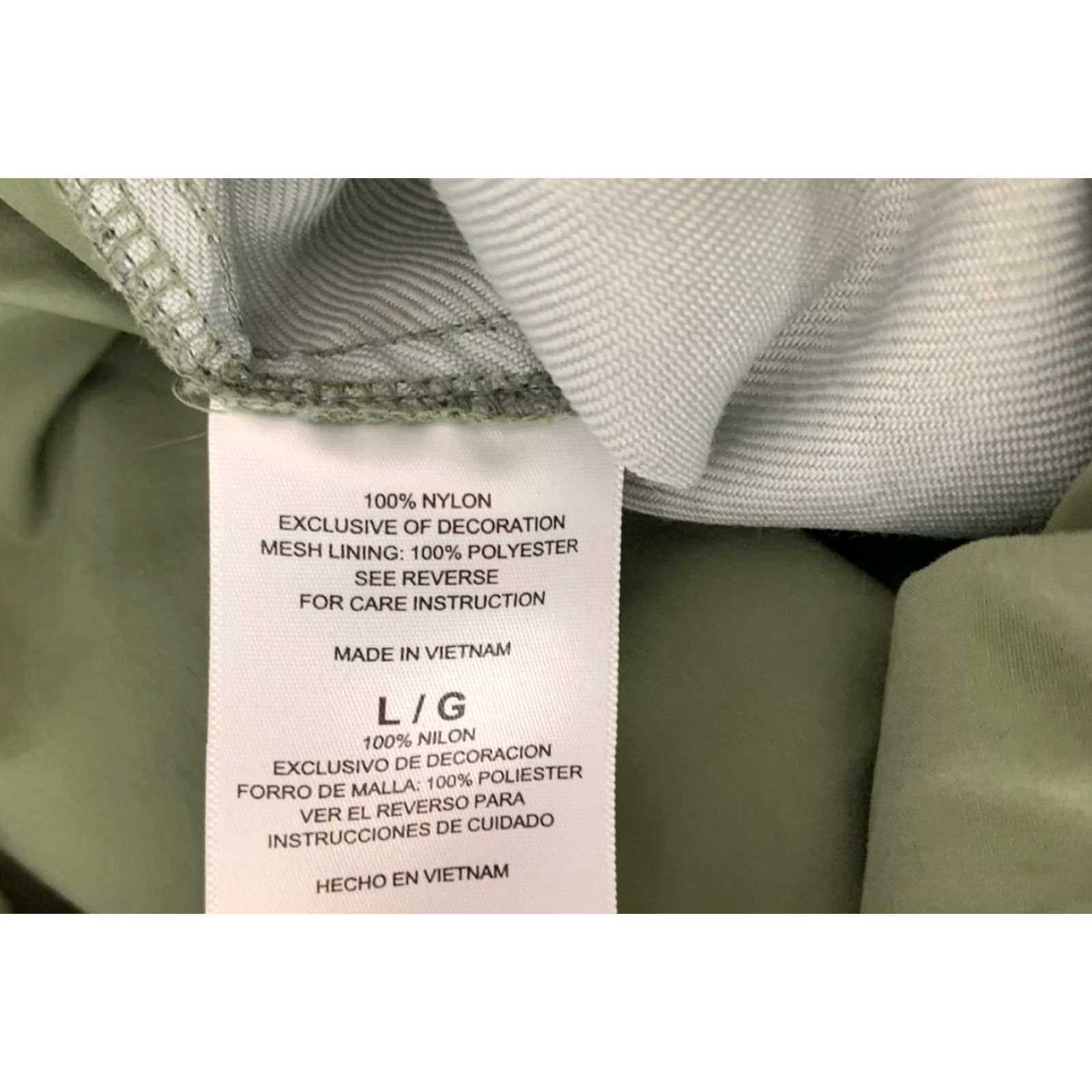 Habitat Habit Mens Pants Cargo Nylon Green Camo Large Outdoors Solar Factor 30+ 32in Inseam Size US 33 - 6 Thumbnail