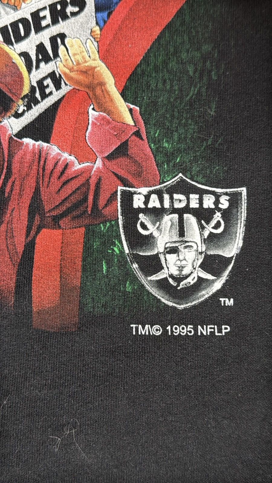 Salem Sportswear Salem Sportswear Oakland Raiders Caricature TShirt Size US XL / EU 56 / 4 - 5 Thumbnail