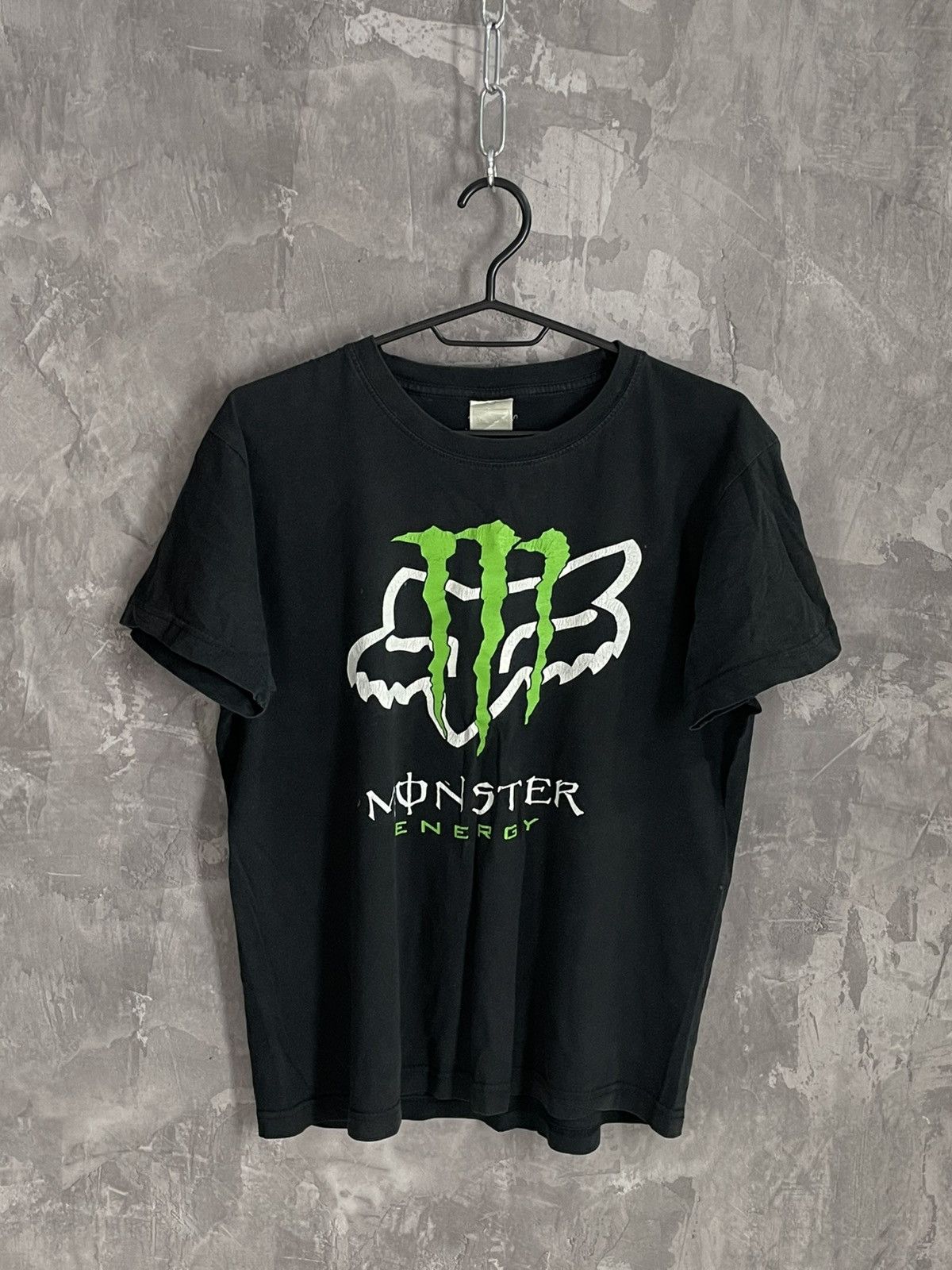 Vintage Monster Energy Vintage Y2K Faded t-shirt Size US M / EU 48-50 / 2 - 1 Thumbnail