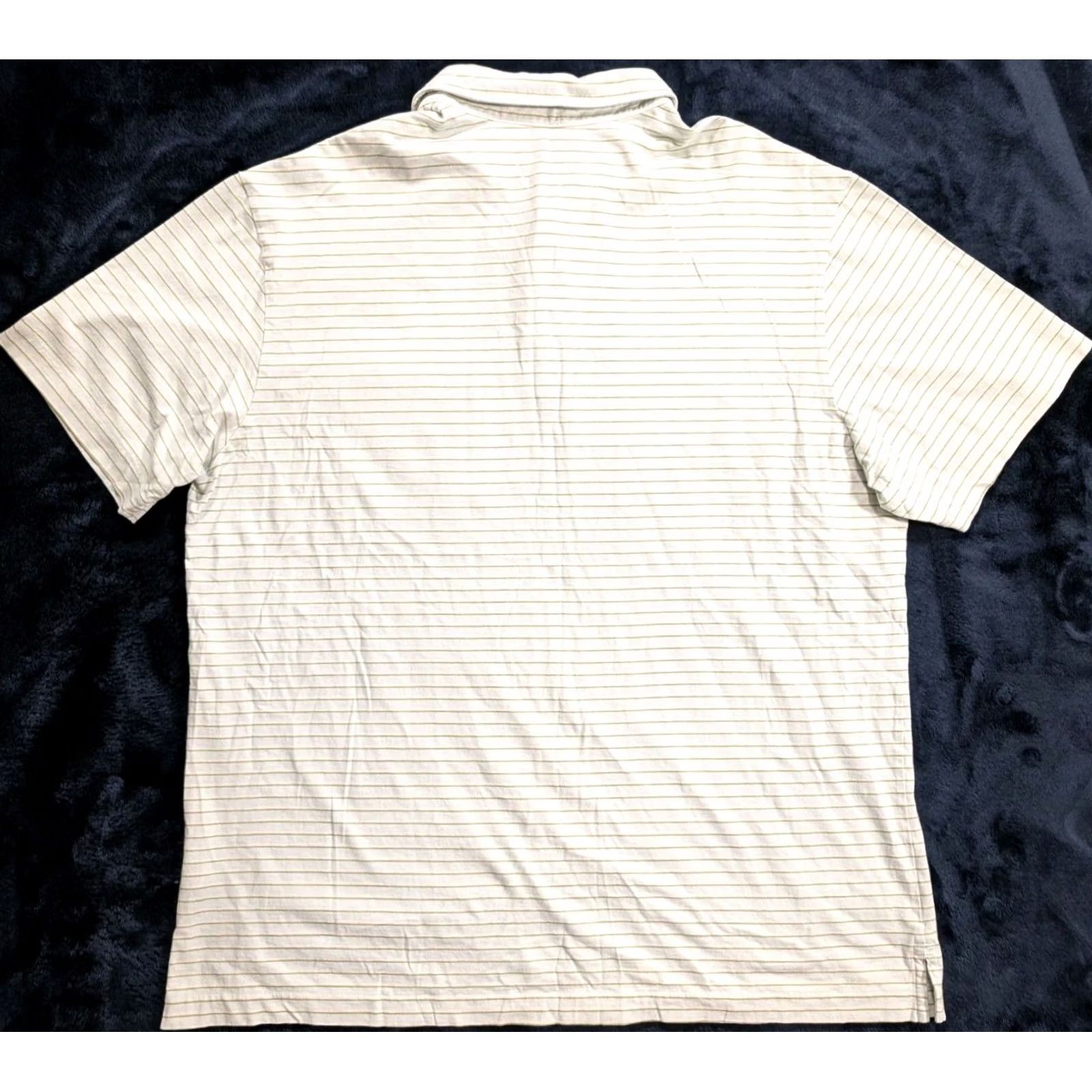 Patagonia Patagonia Polo Shirt Mens XL White Stripe Lightweight Performance Golf Shirt Size US XL / EU 56 / 4 - 5 Thumbnail