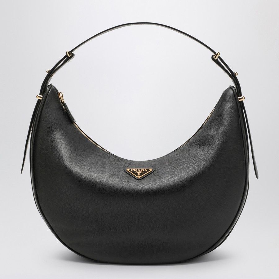 Prada o1d2blof0924 Size : OS / Leather Shoulder Bag In Black Size ONE SIZE - 1 Thumbnail