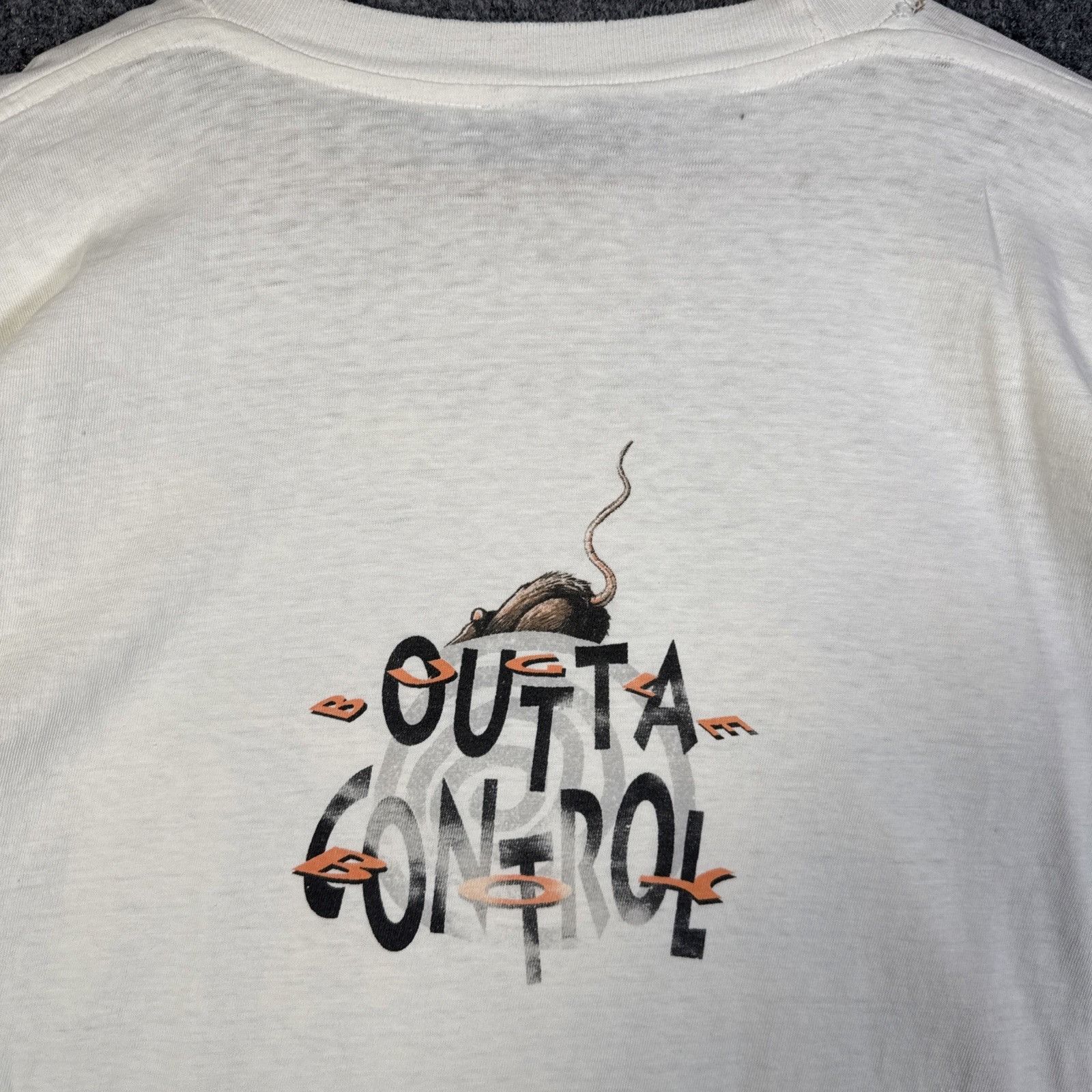 Vintage Vintage Bugle Boy Shirt Mens Large White 90s Skate Rare Surf Size US L / EU 52-54 / 3 - 6 Thumbnail