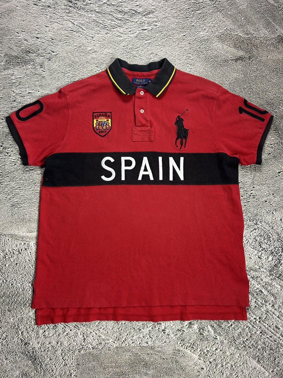 POLO BY RALPH LAUREN FADED SPAIN チーフキーフ Ralph Lauren Spain polo as seen on Chief Keef 🇪🇸 Available