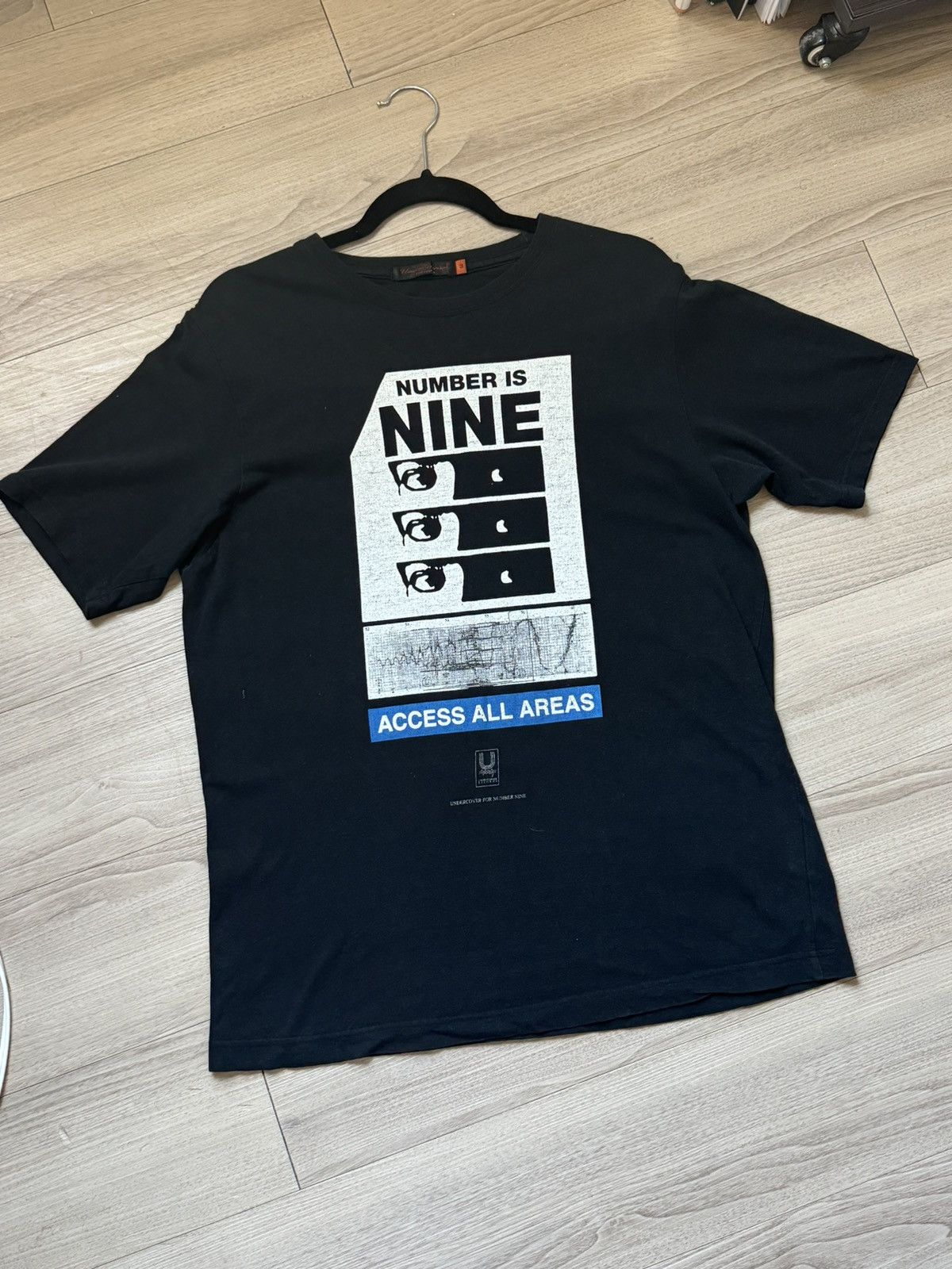 UNDERCOVER for NUMBER NINE Tシャツ 4サイズ Number (N)ine × Undercover SS06 Undercover x Number Nine Collab