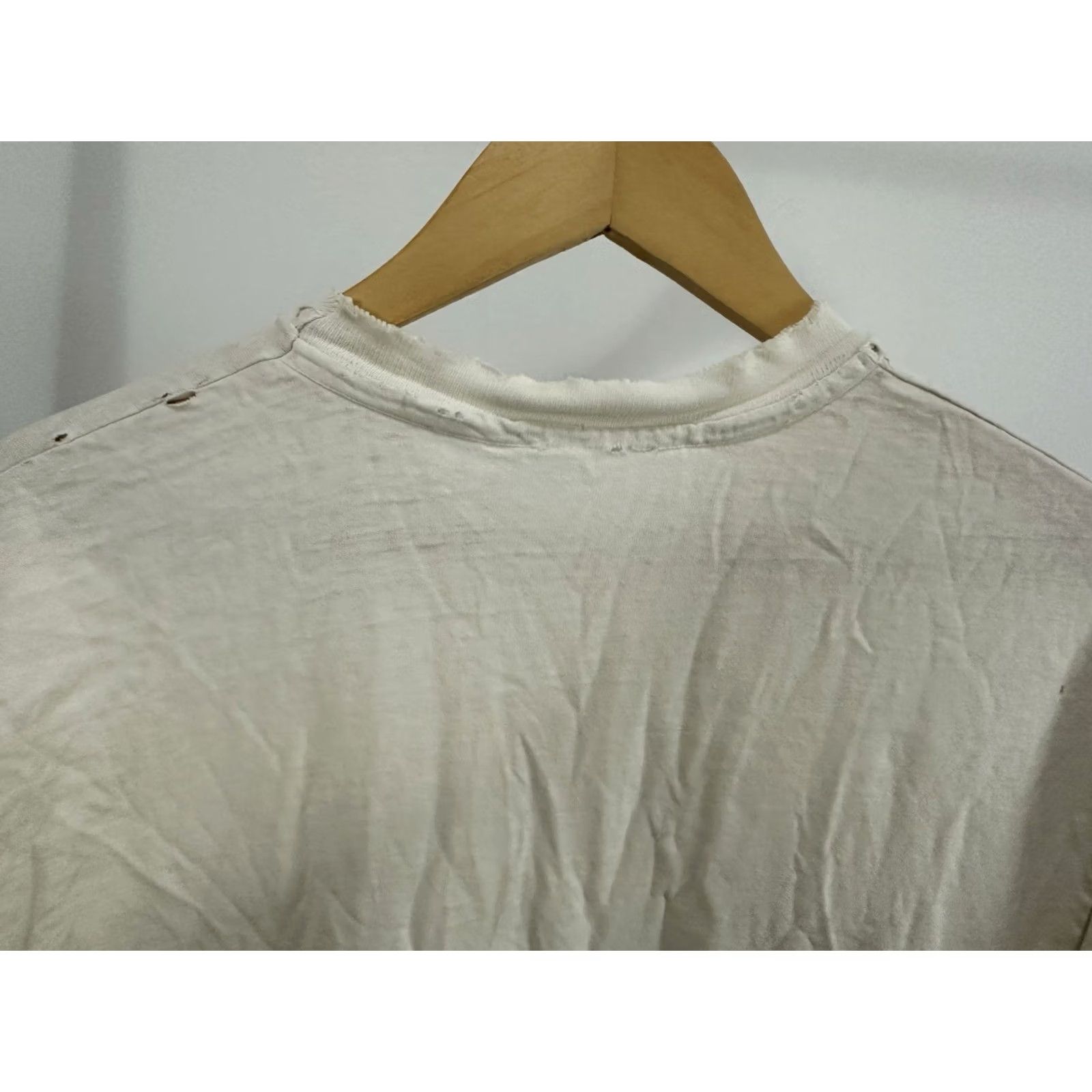 Vintage VTG 90s Strike King Bass Fishing Lure Worn Cotton Distressed WIP T-Shirt L US Mens White Shirt Size US L / EU 52-54 / 3 - 8 Thumbnail