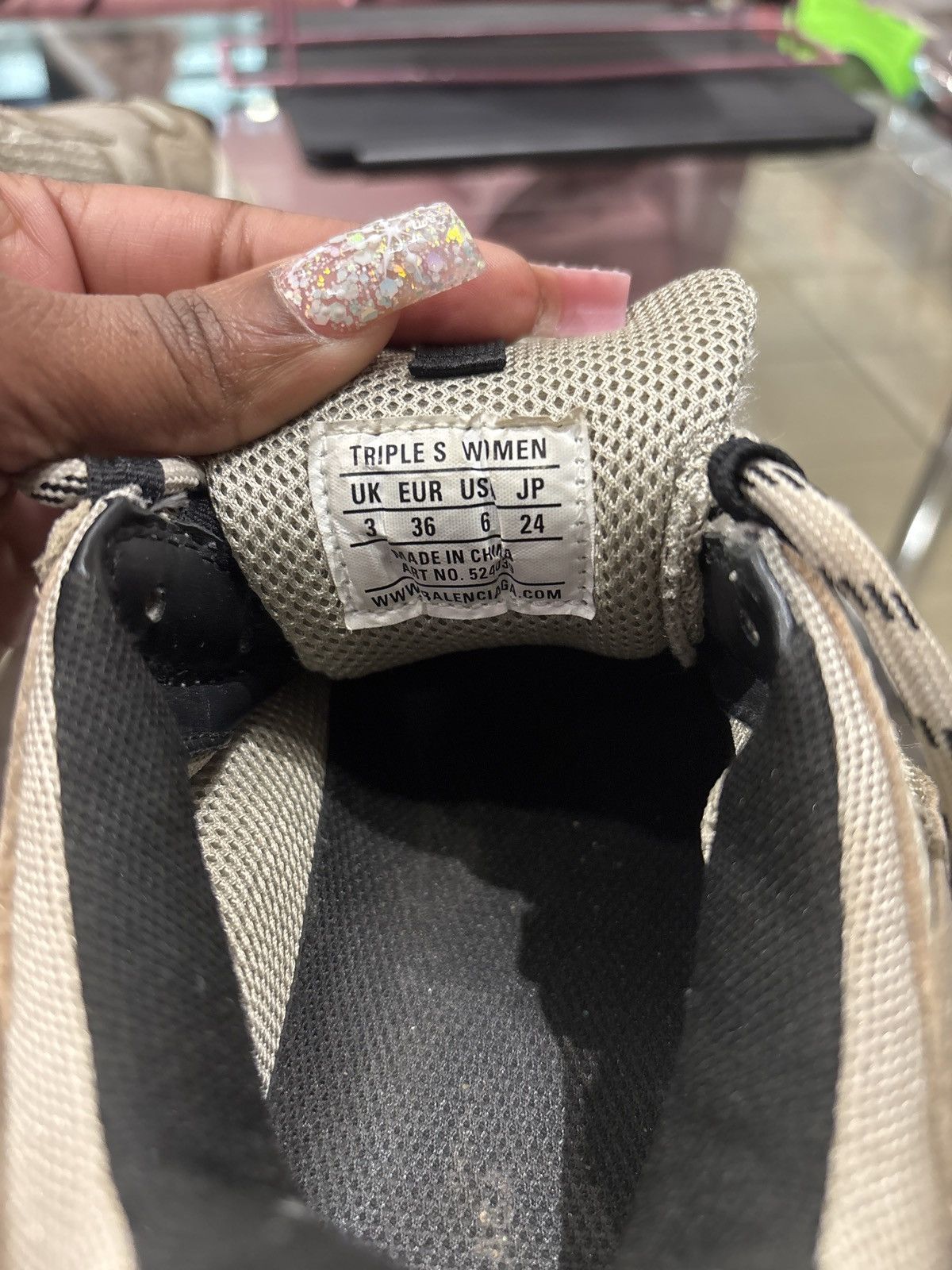 Balenciaga TRIPLE S SNEAKER Size US 6 / IT 36 - 1 Thumbnail