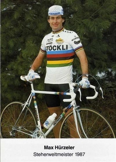All Sport VINTAGE MAX HURZELER CYCLING TEAM JERSEY BICYCLE TEAM MAX Size US XXL / EU 58 / 5 - 8 Thumbnail