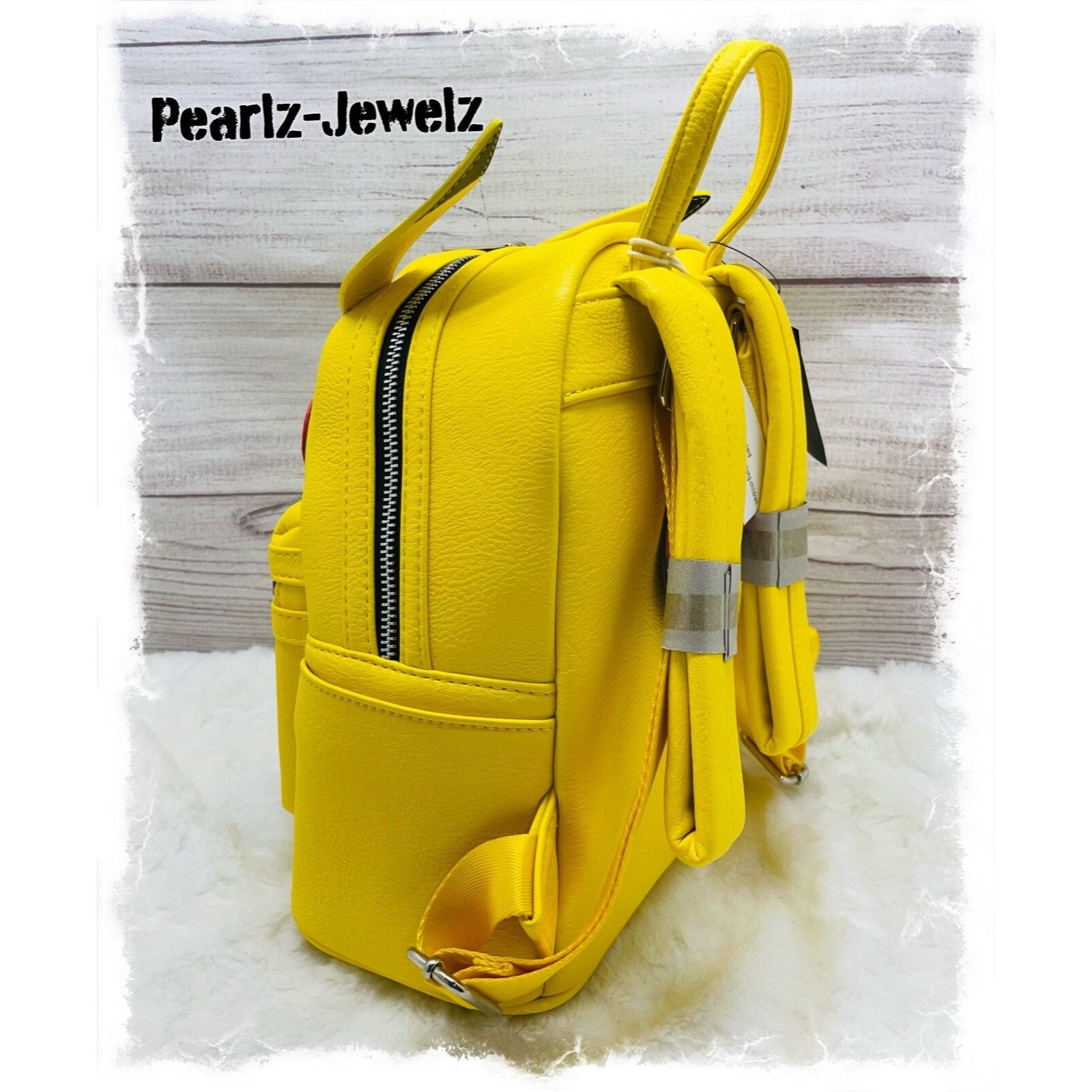 Disney Loungefly Pokemon Pikachu Winking Cosplay Figural Mini Backp Size ONE SIZE - 3 Thumbnail