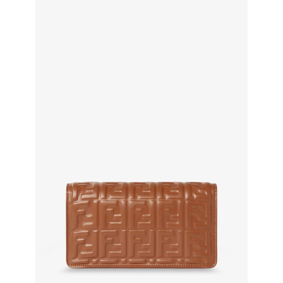 Fendi FENDI $1750 Sellier Brown Baguette Chain Wallet Bag New Size ONE SIZE - 2 Thumbnail