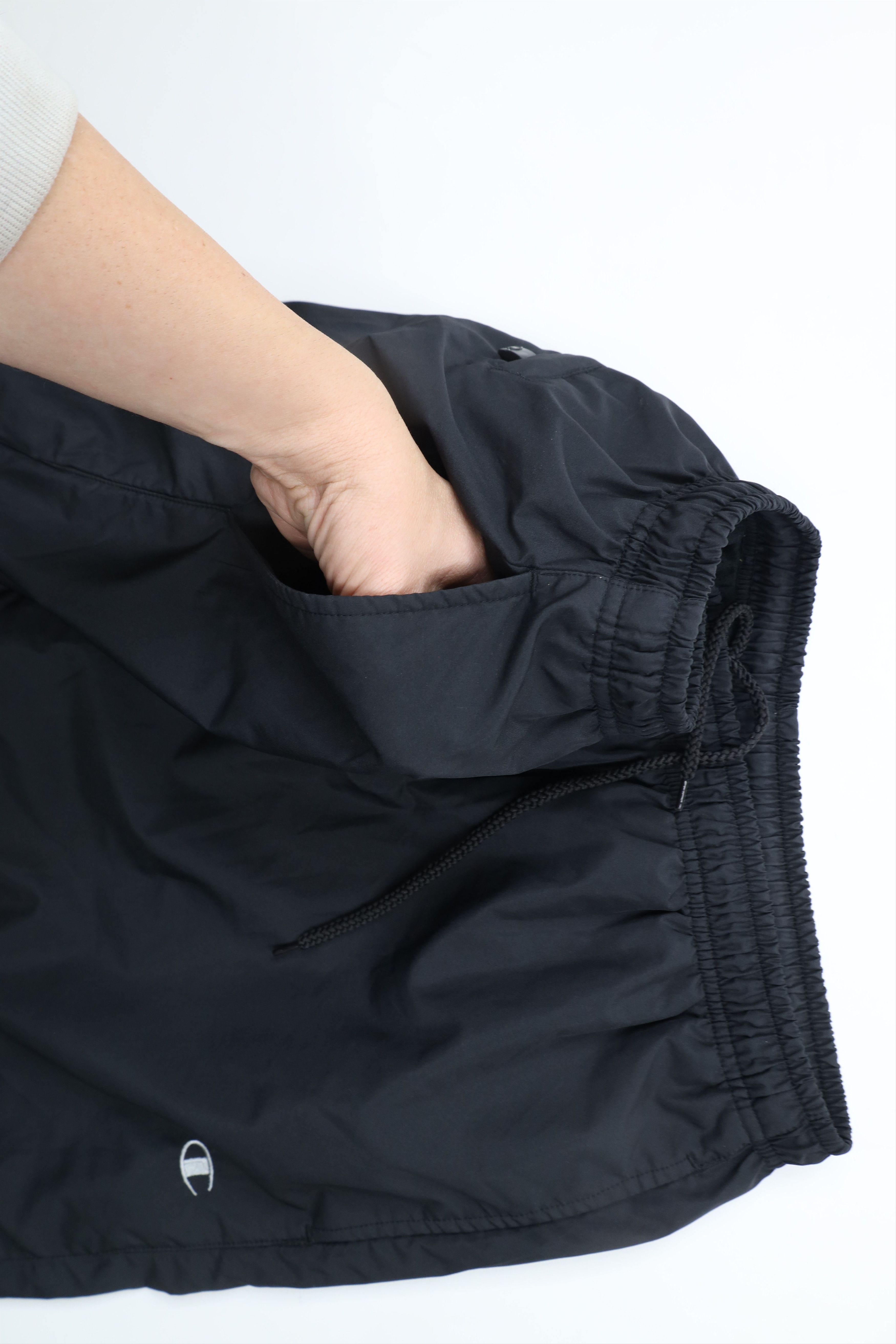 Champion × Vintage Vintage 90s Champion Logo Lined Wide Leg Windbreaker Pants Size US 36 / EU 52 - 7 Thumbnail