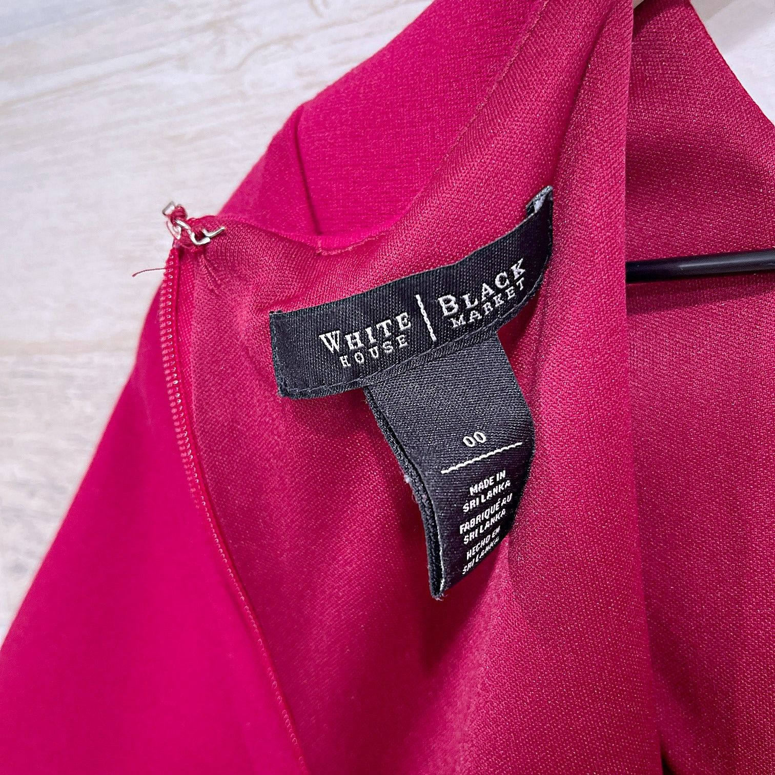 White House Black Market White House Black Market Fit & Flare Dress Pink Womens 00 Size XXS / US 00 / IT 34 - 6 Thumbnail