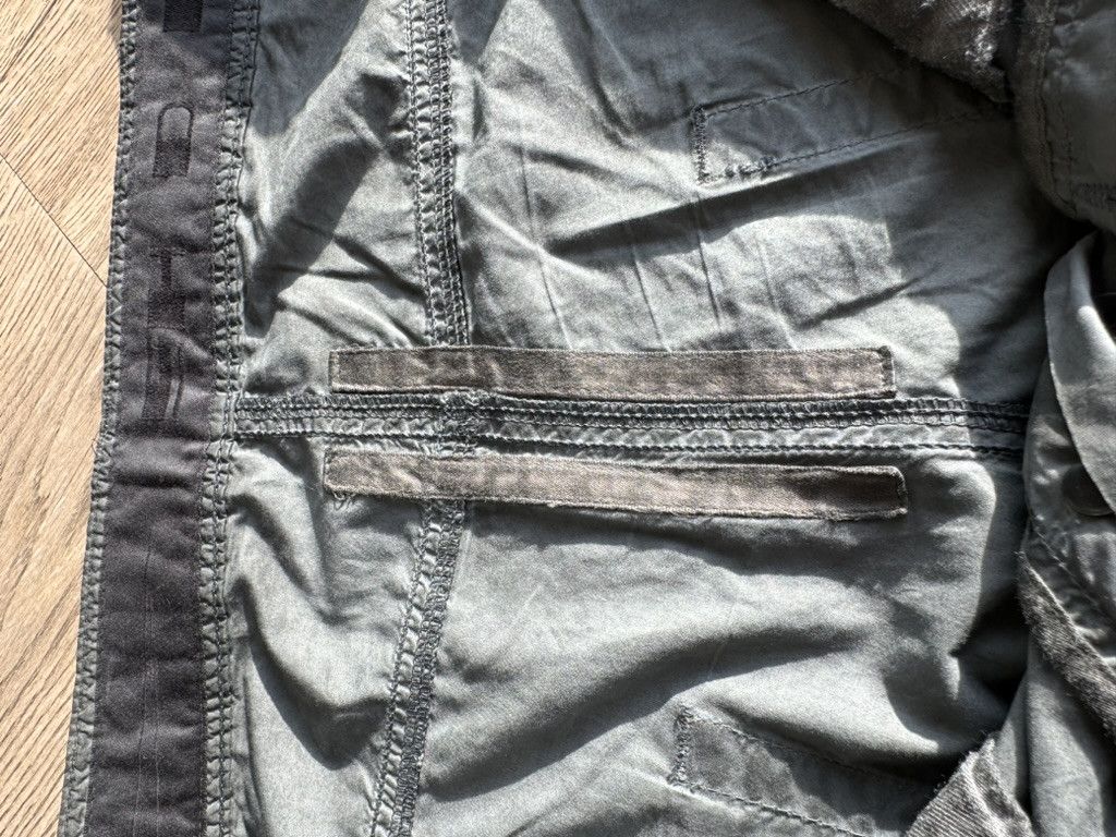 Rick Owens Drkshdw Rick Owens Olmar & Mirta dark grey waxed Pants Size US 34 / EU 50 - 4 Thumbnail