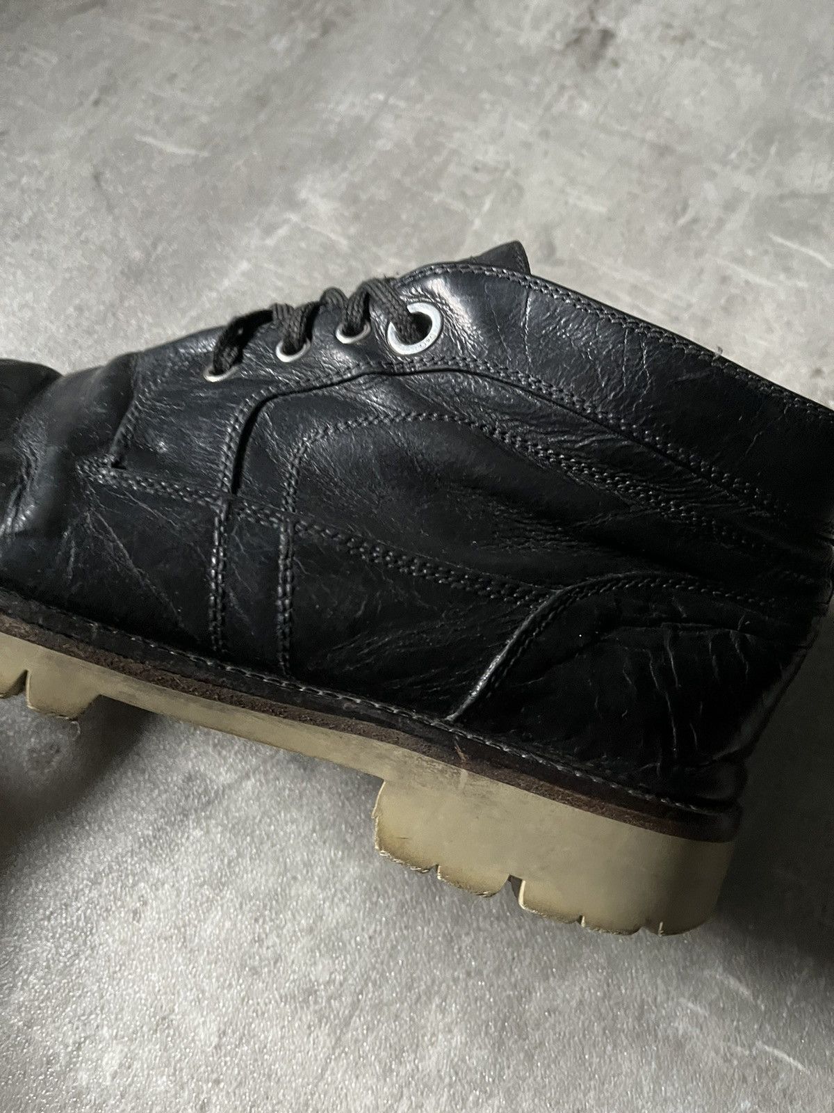 Dolce & Gabbana Dolce & Gabbana leather black boots rare Size US 12 / EU 45 - 16 Thumbnail
