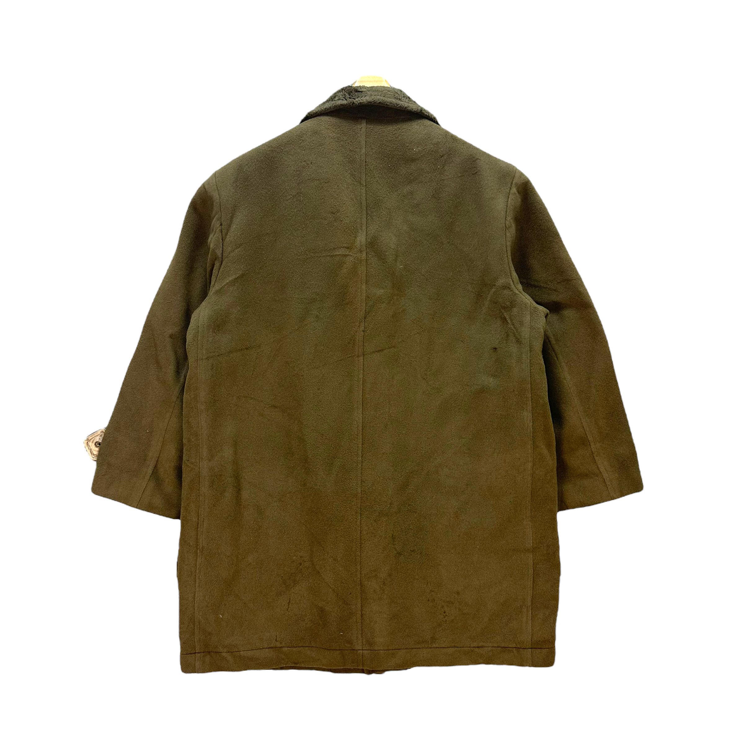 Burberry BURBERRYS SHERPA WOOL COAT JACKET #8547-013 Size US M / EU 48-50 / 2 - 11 Thumbnail