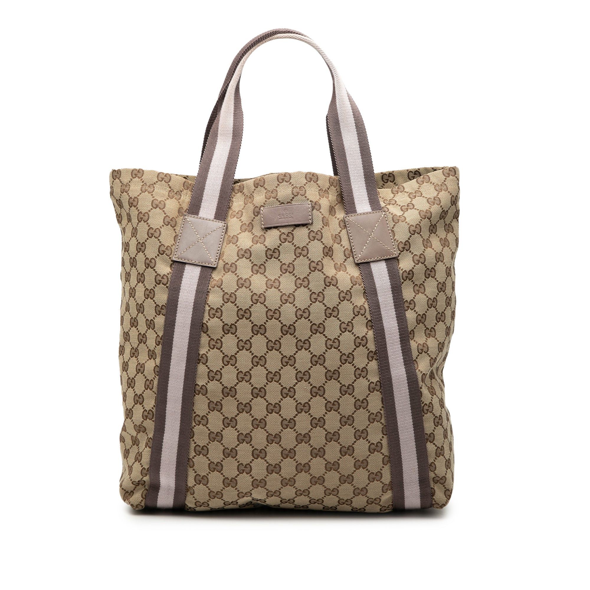 Gucci GG Canvas Web Tote Size ONE SIZE - 1 Thumbnail