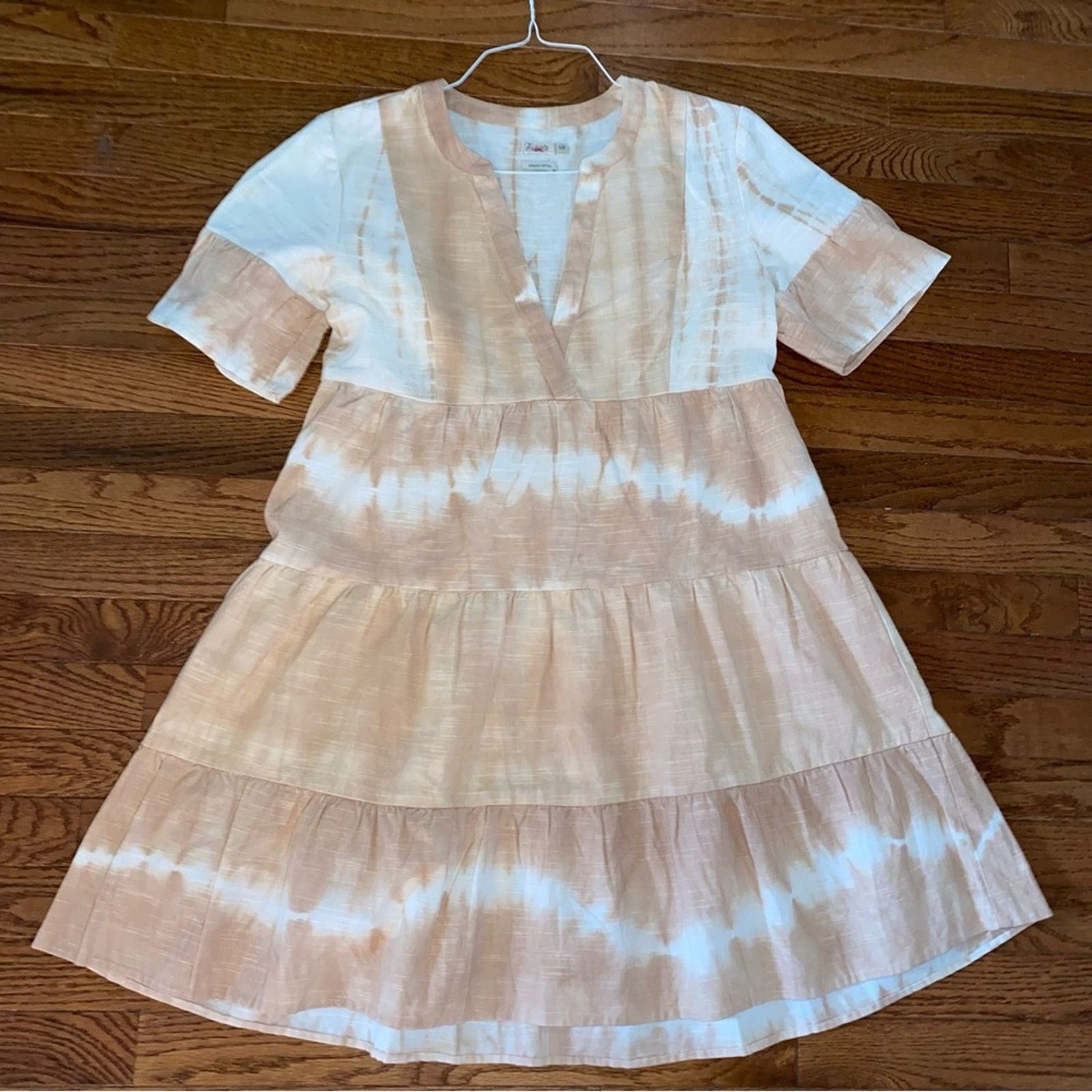 Faherty FAHERTY BRAND $278 Vida Dress Maple Sugar Womens Small EUC Size S / US 4 / IT 40 - 4 Thumbnail
