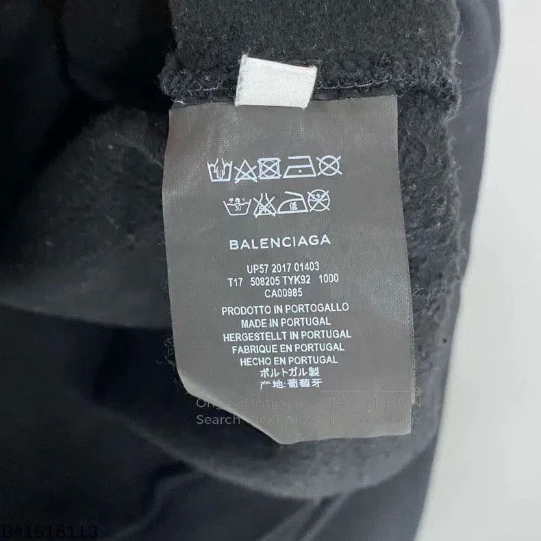 Balenciaga Balenciaga Black Coke Wave Hoodie. Size US M / EU 48-50 / 2 - 7 Thumbnail