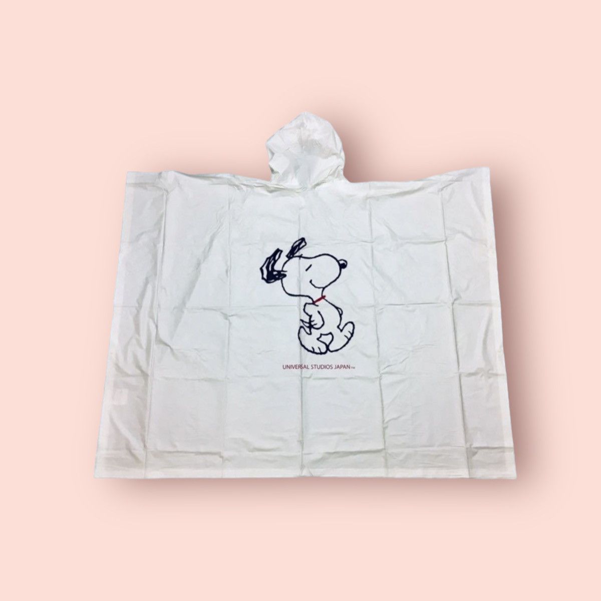 image of Peanuts x Universal Studios Japan Ponchos in White, Men's (Size Medium)