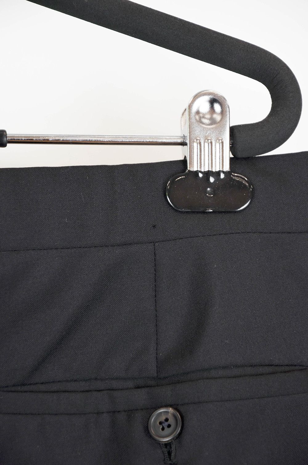 Prada Prada Milano Classic Black Wool Trousers - 54R Size 54R - 5 Thumbnail