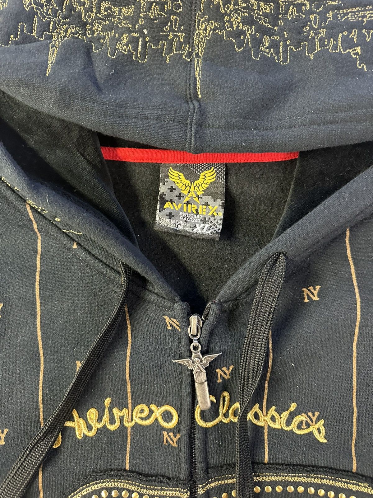 Avirex Super RARE Avirex sweater size Xl AOP Indian Head New York Size US XL / EU 56 / 4 - 5 Thumbnail