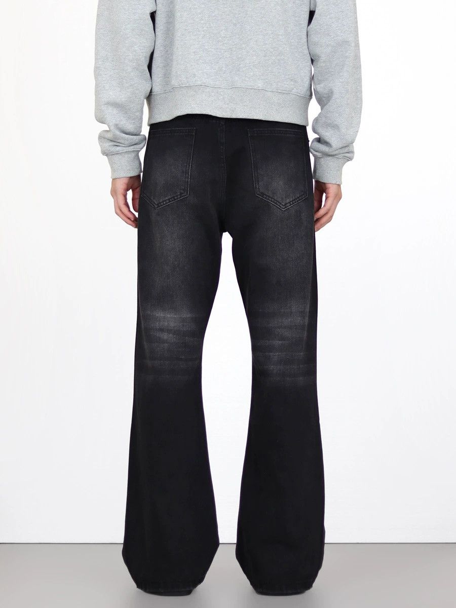 Vintage American retro washed straight Cleanfit flared jeans for men Size US 32 / EU 48 - 5 Thumbnail