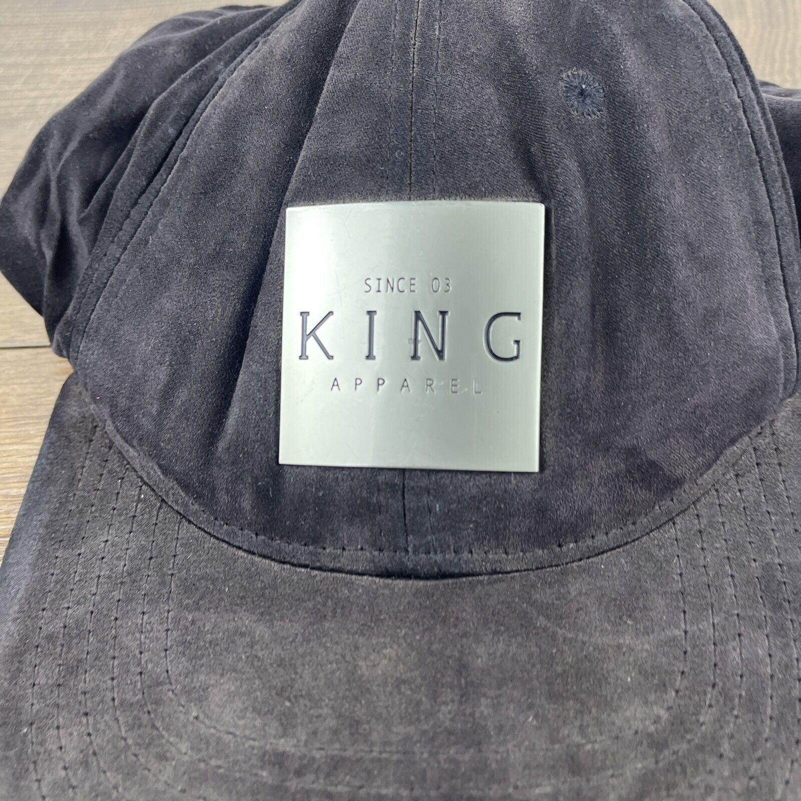 King King Apparel Hat King Black Hat Adjustable Adult Size Hat Bl Size ONE SIZE - 7 Thumbnail