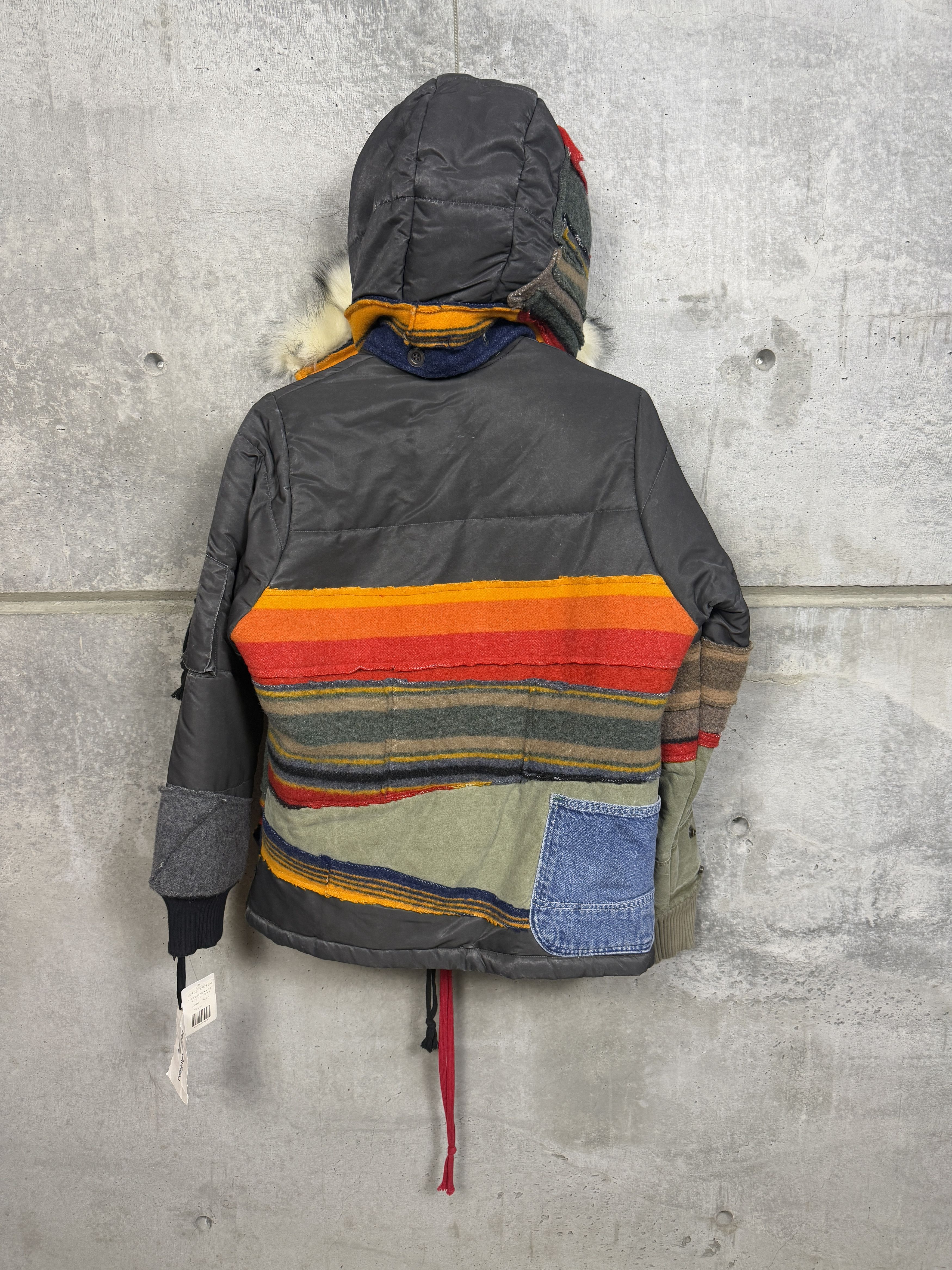 Greg Lauren Greg Lauren Mixed Blanket Retro Puffy Parka Size US S / EU 44-46 / 1 - 6 Thumbnail