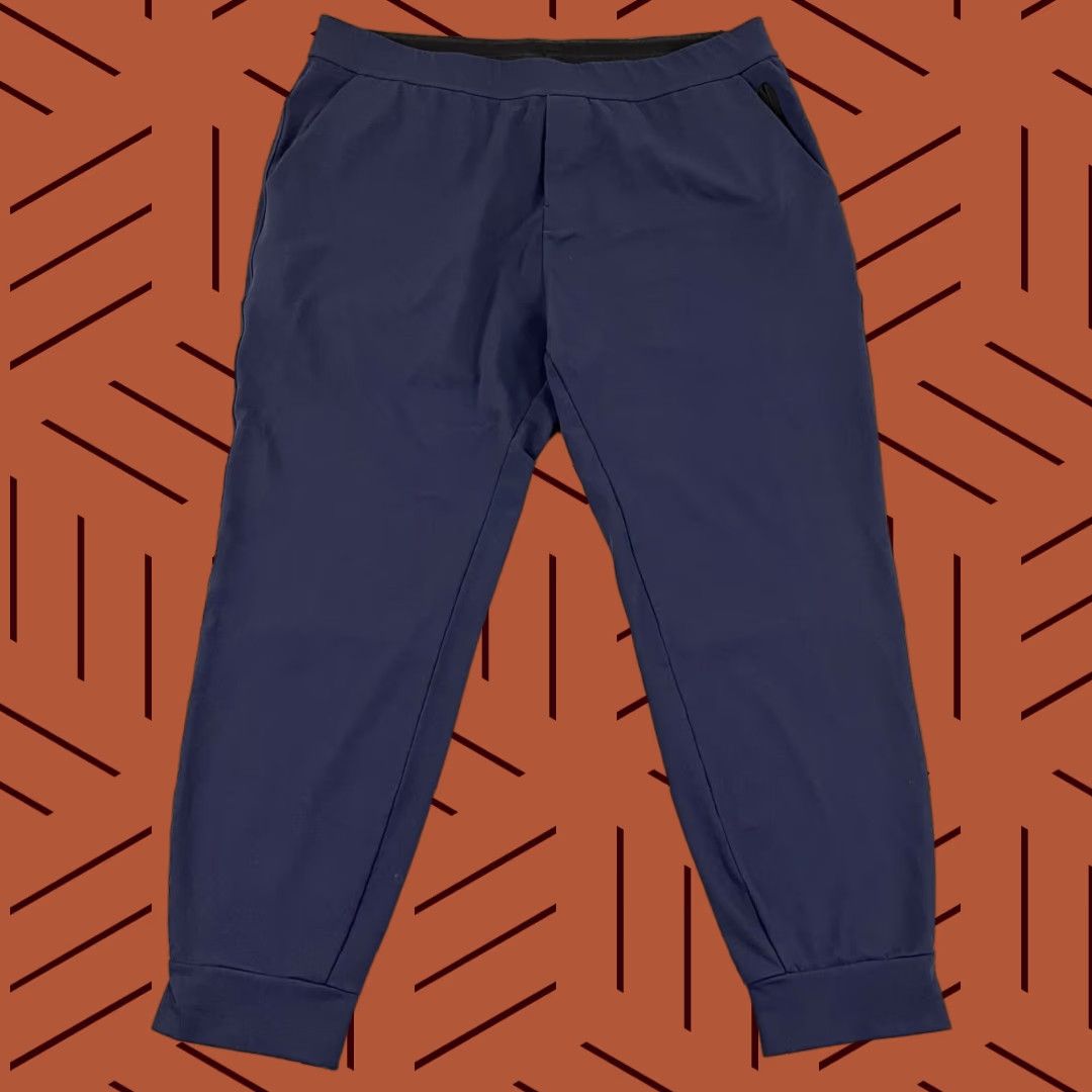 Vintage PUBLIC REC Jogger Pants Mens 38 x 30 Blue Performance Stretch Travel Lightweight 5-Pocket Modern Size US 38 / EU 54 - 1 Thumbnail